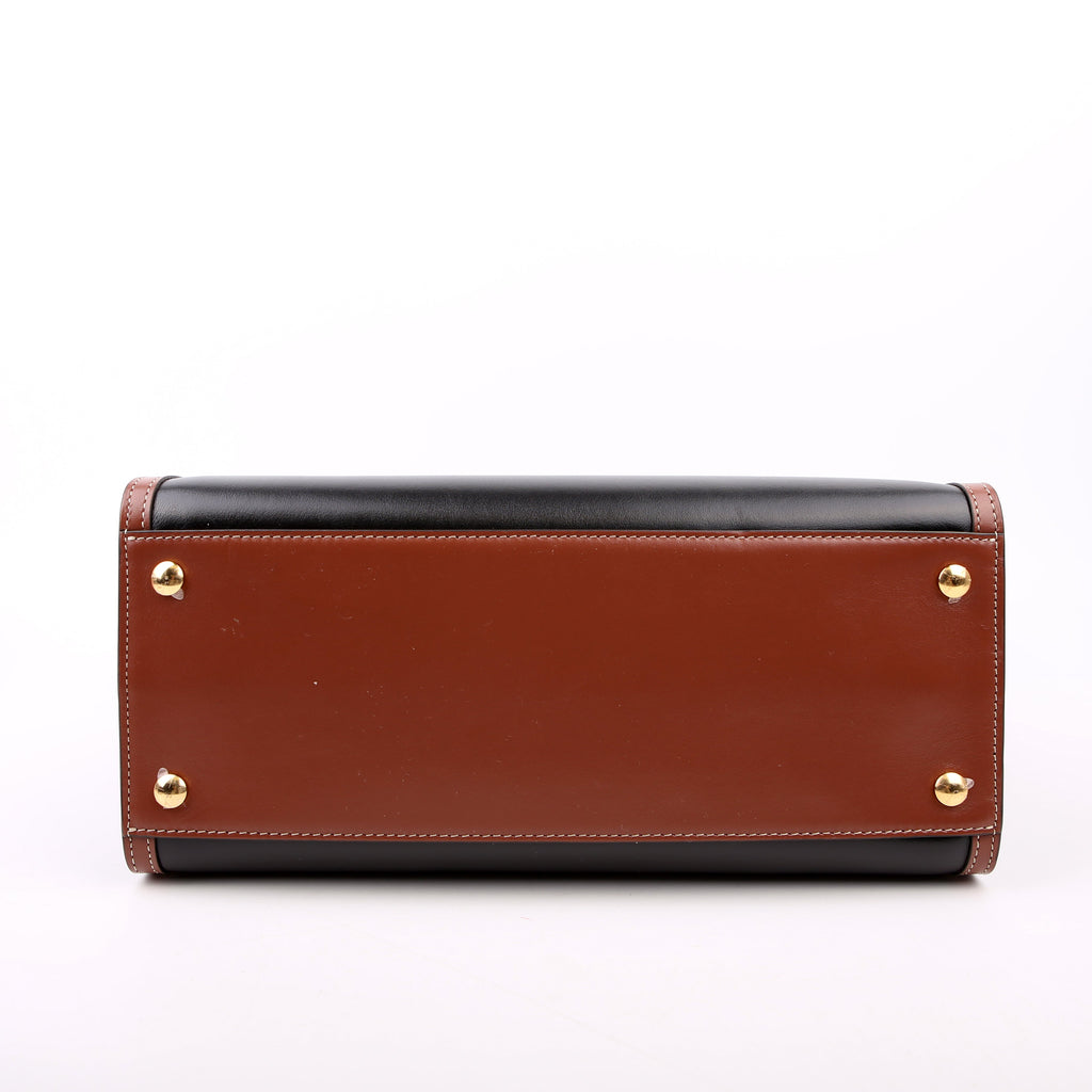 Title Vintage Check Medium Tote Black/Brown