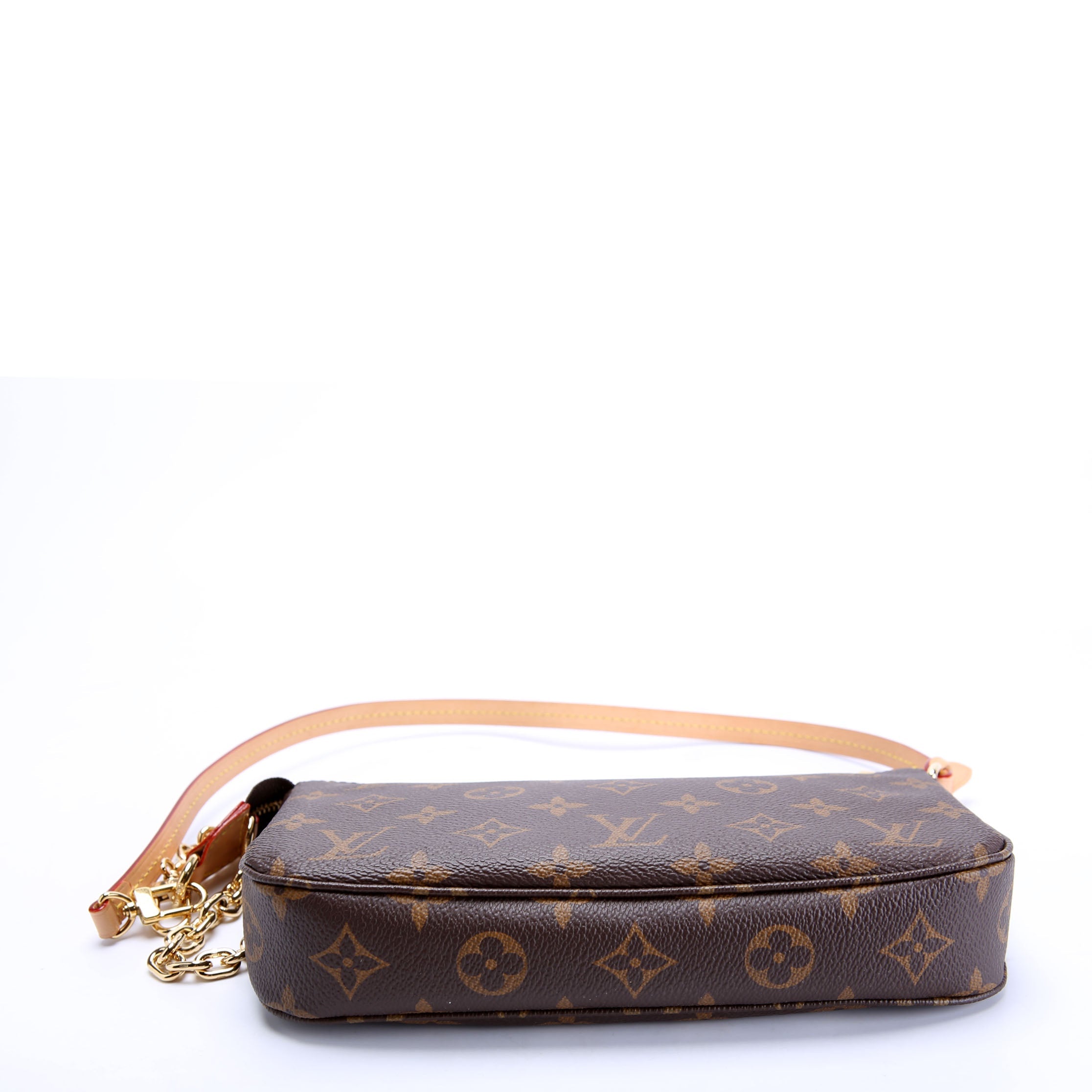 Pochette Access New Version With Chain Monogram