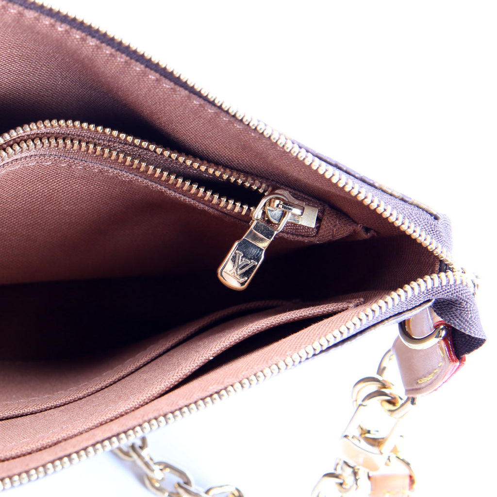 Pochette Access New Version With Chain Monogram