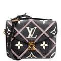 Pochette Metis Empreinte Giant Broderies Black/Pink