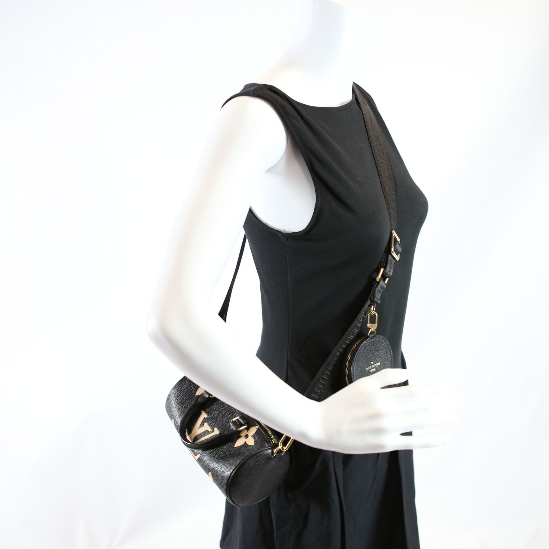 Papillon BB Bicolor Empreinte Black/Beige