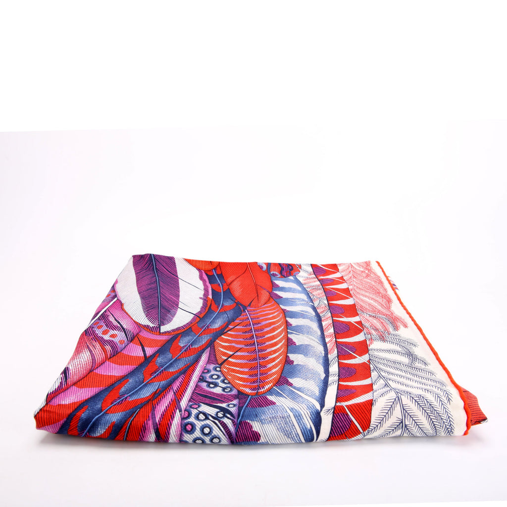 Scarf: Shawl Plumes En Fete 140 Cashmere Multi