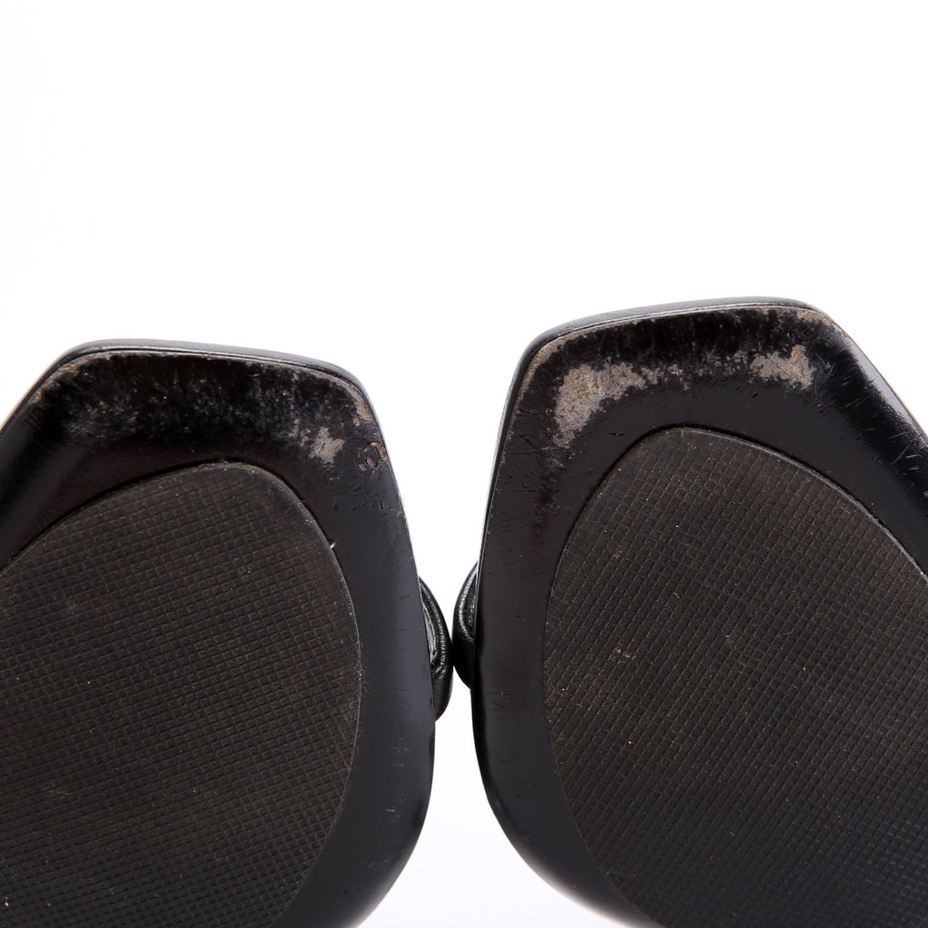 Opyum Sandal Heels Size 42 Black/Silver