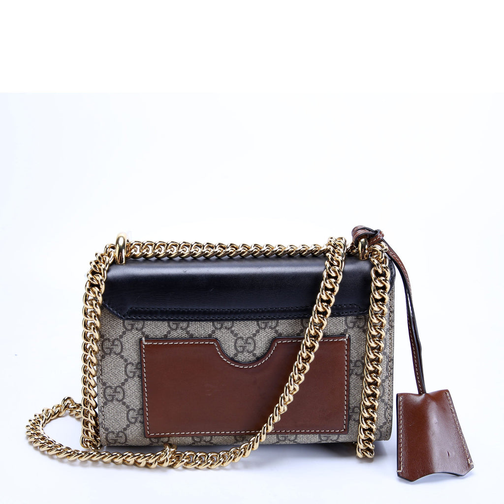 409487 Padlock GG Supreme Small Black