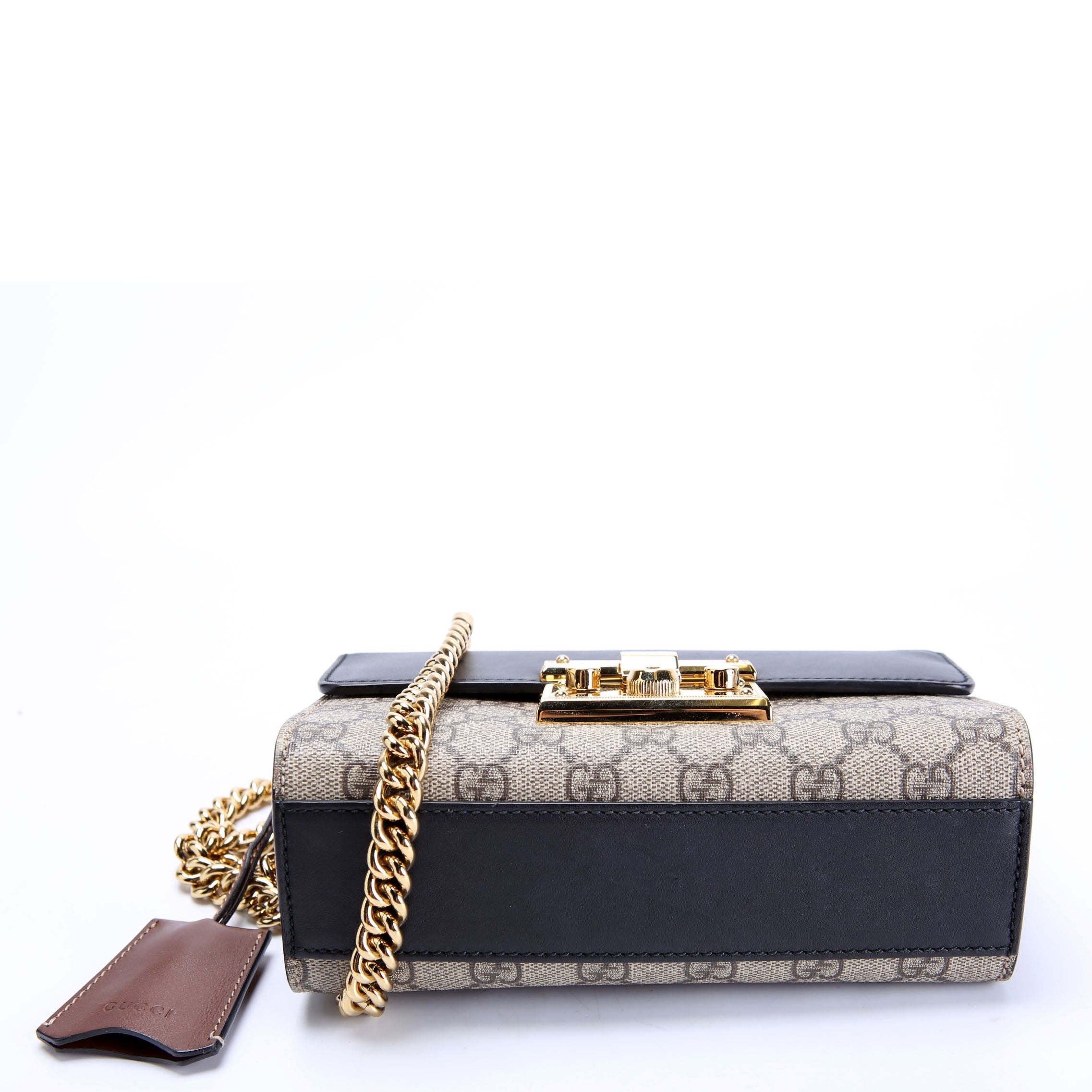 409487 Padlock GG Supreme Small Black