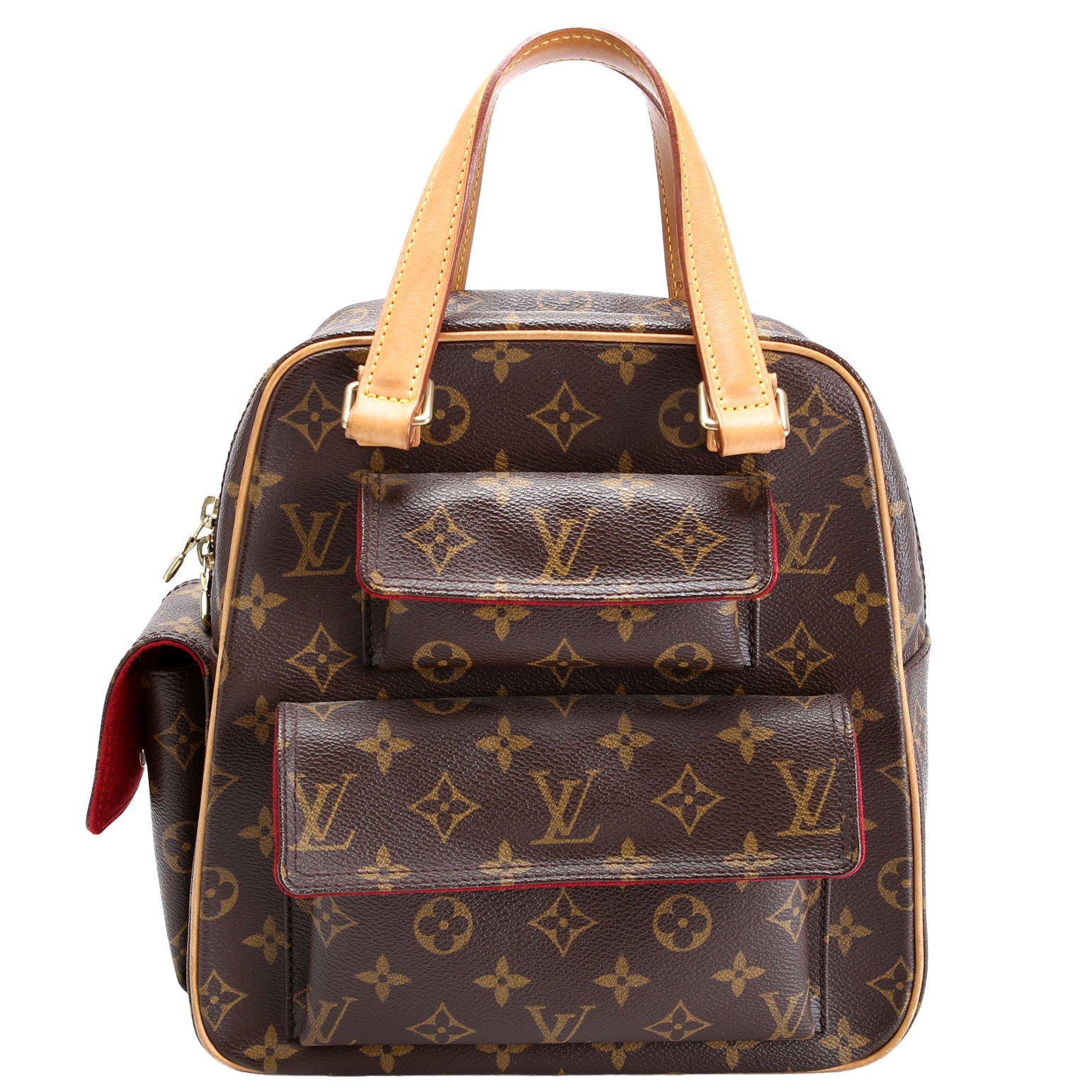 Excentri Cite Monogram Brown/Red