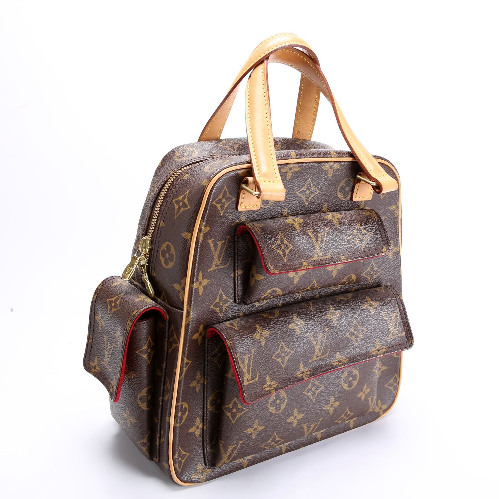 Excentri Cite Monogram Brown/Red