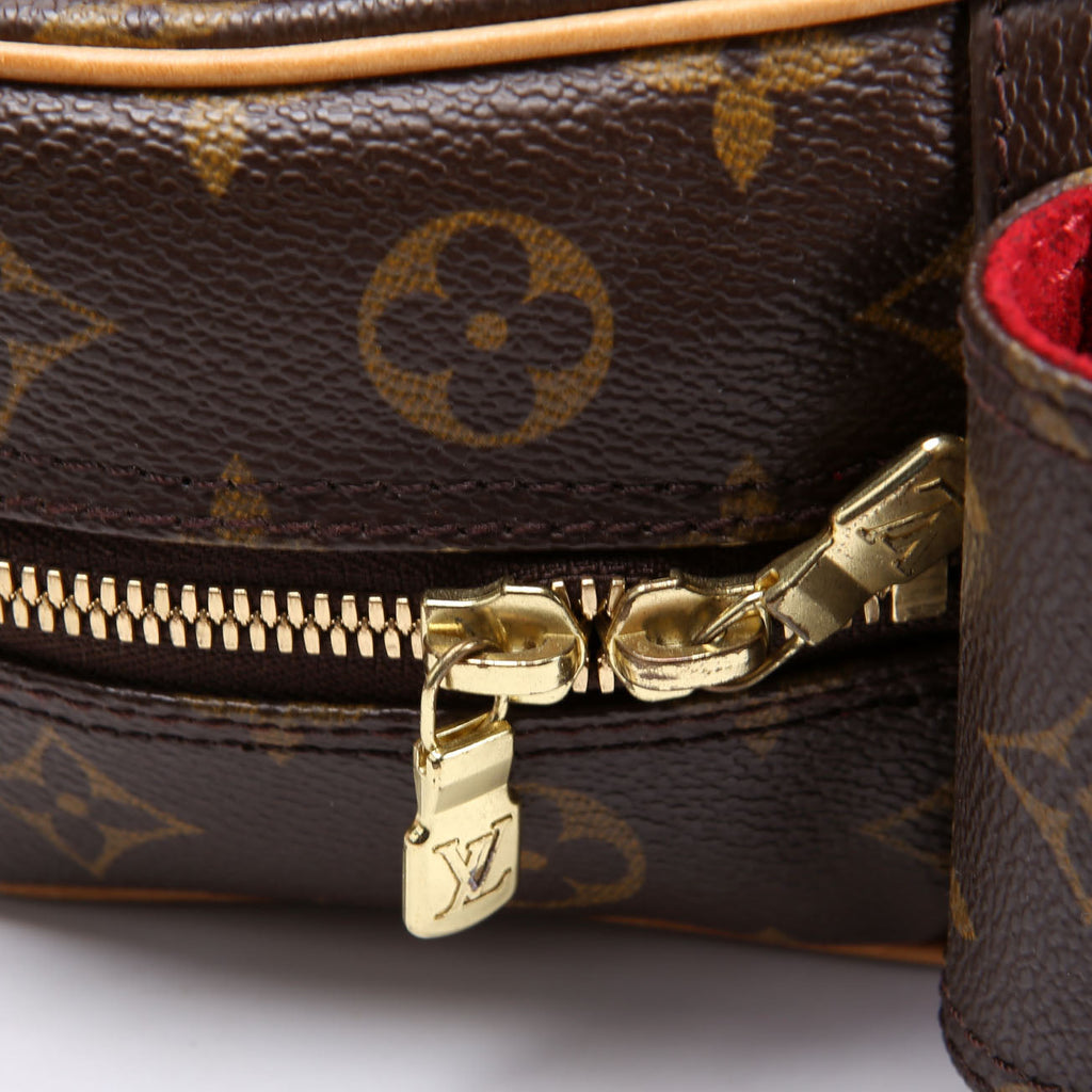 Excentri Cite Monogram Brown/Red