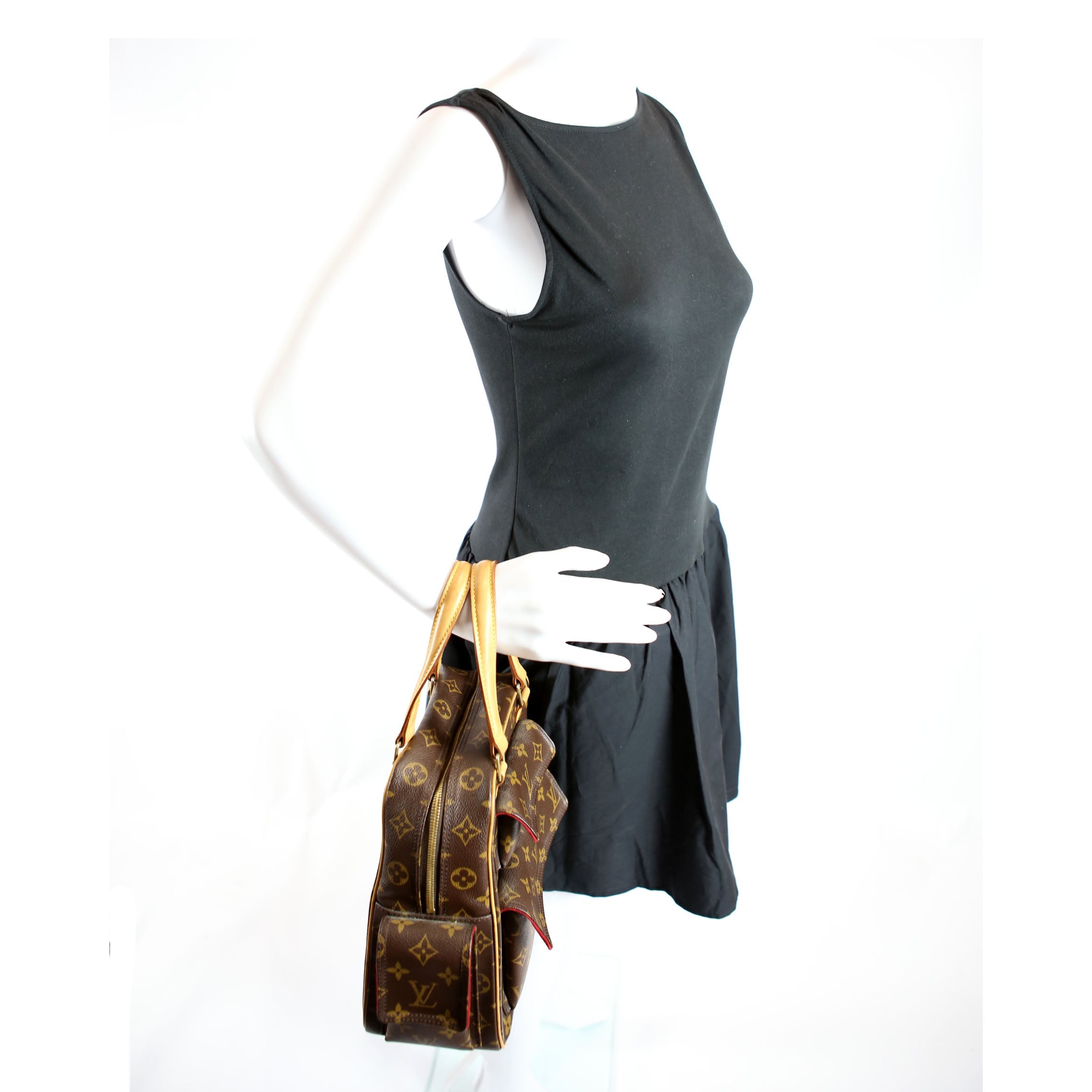 Excentri Cite Monogram Brown/Red