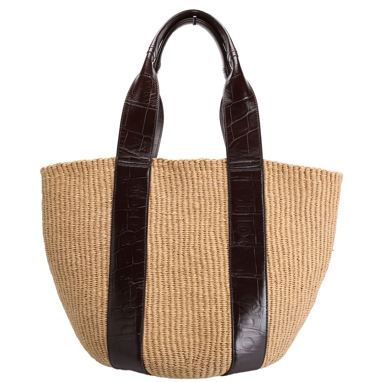 X Mifuko Woody Basket Large Tan/Brown