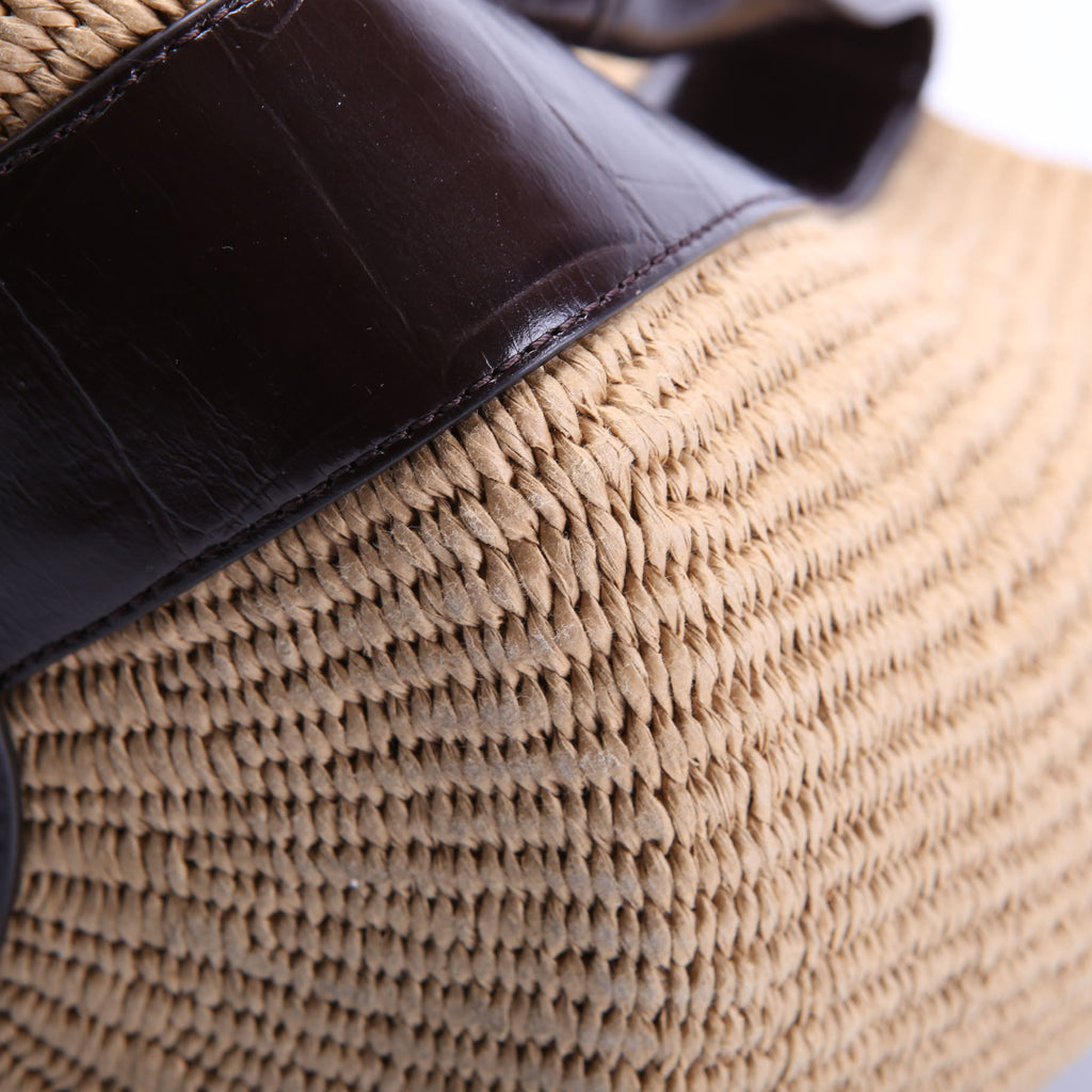 X Mifuko Woody Basket Large Tan/Brown