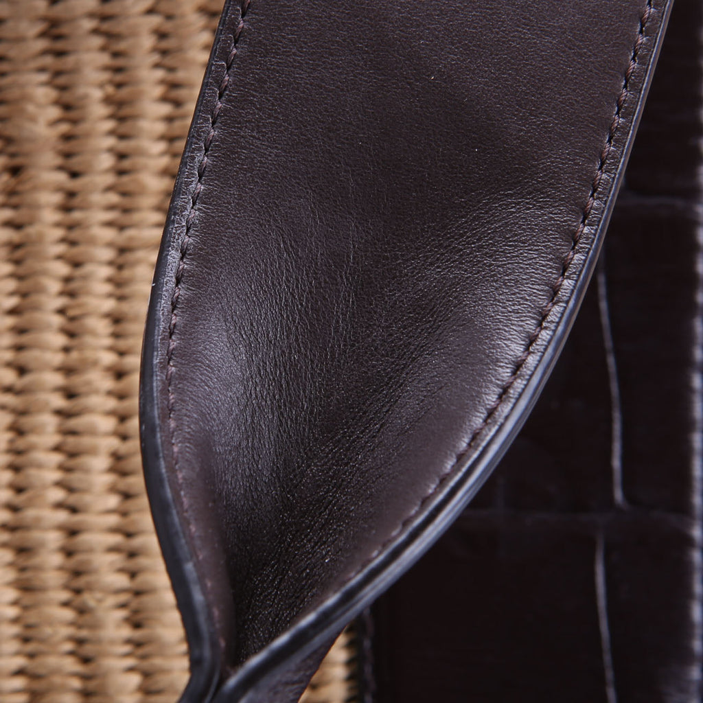 X Mifuko Woody Basket Large Tan/Brown