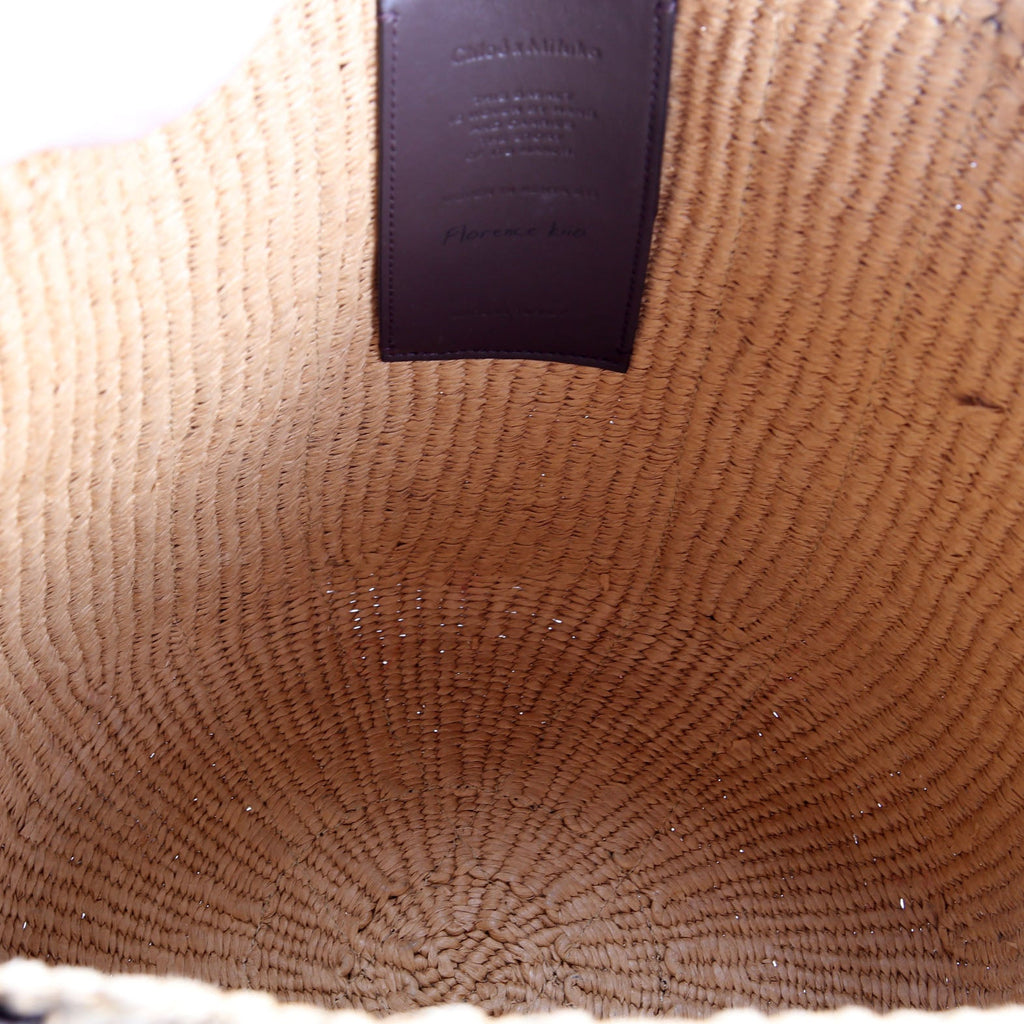 X Mifuko Woody Basket Large Tan/Brown