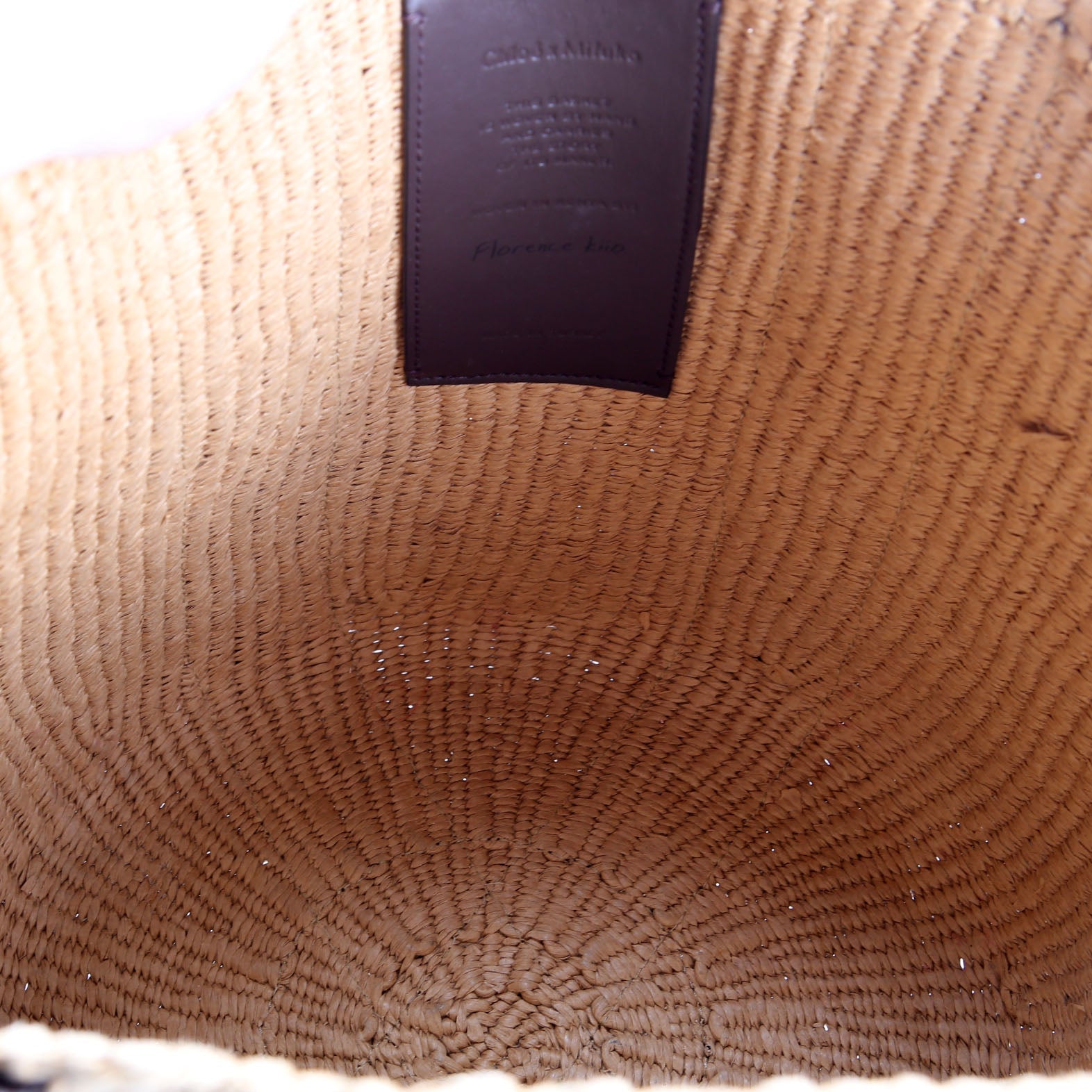 X Mifuko Woody Basket Large Tan/Brown