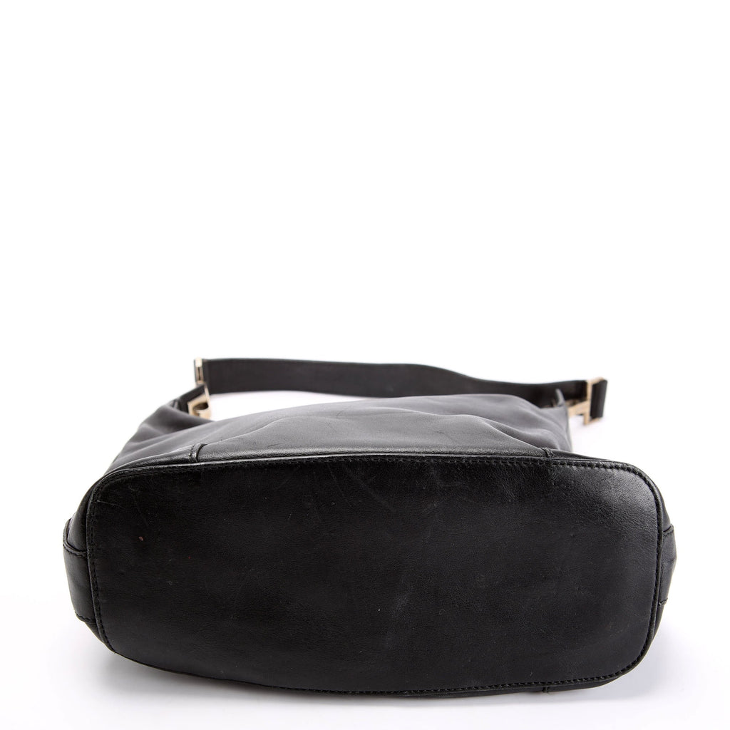 143744 Leather Shoulder Black