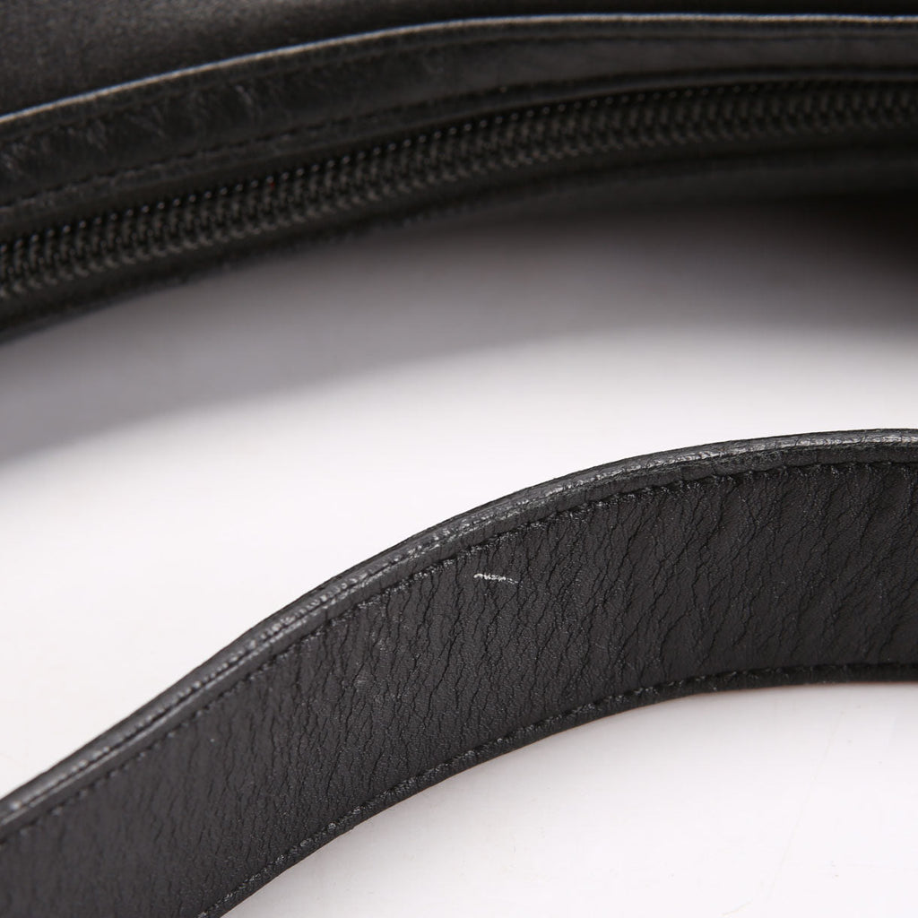 143744 Leather Shoulder Black
