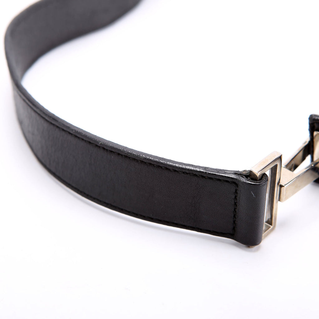 143744 Leather Shoulder Black