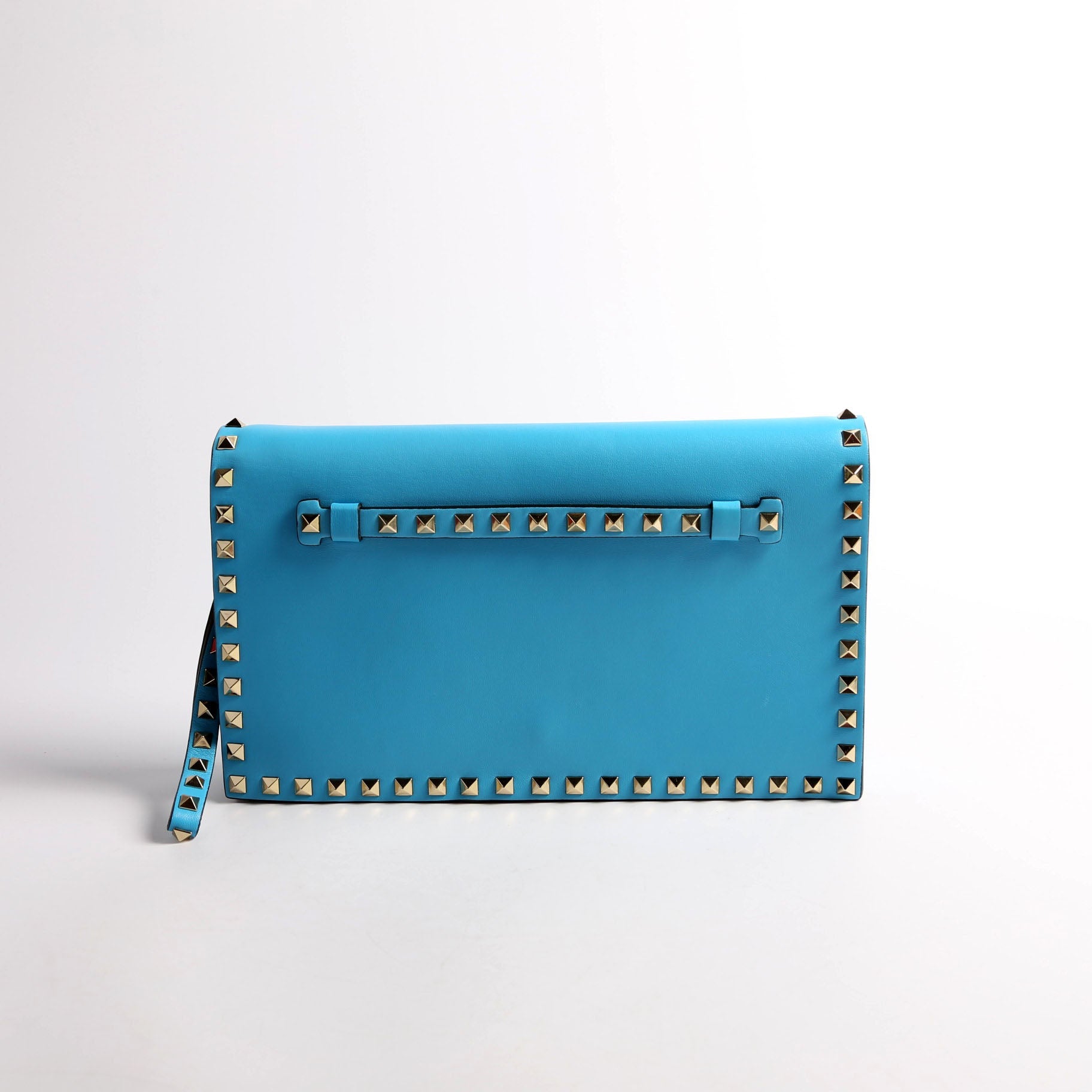 Rockstud Clutch Blue