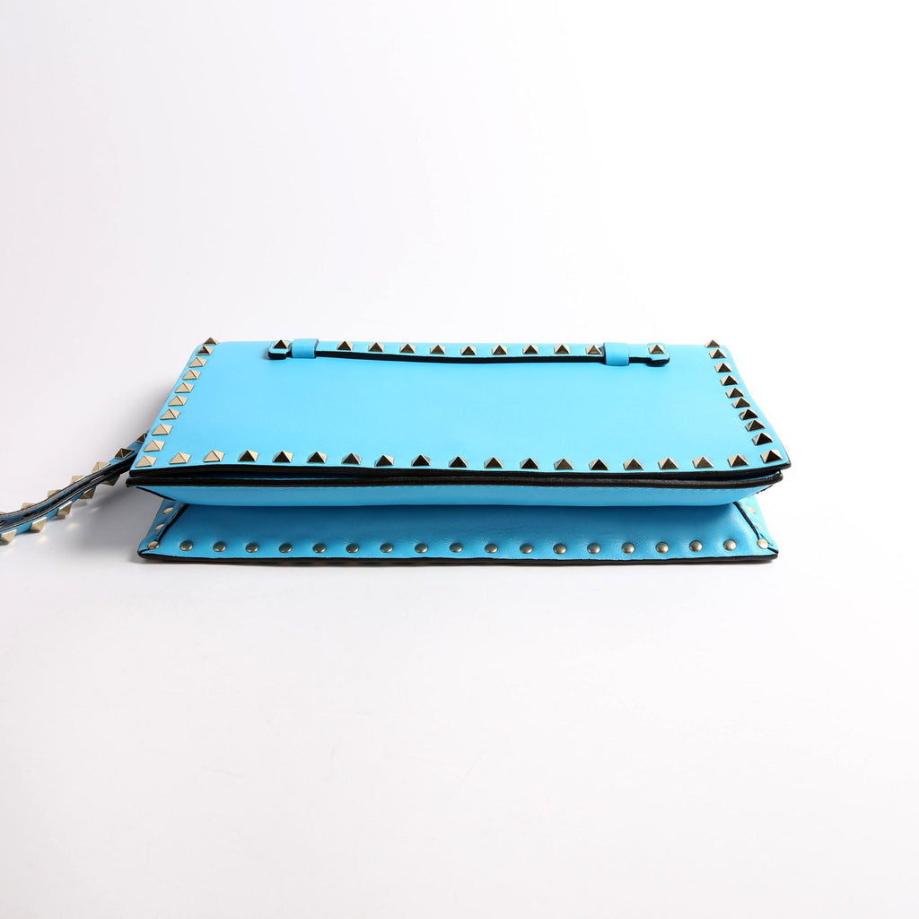 Rockstud Clutch Blue