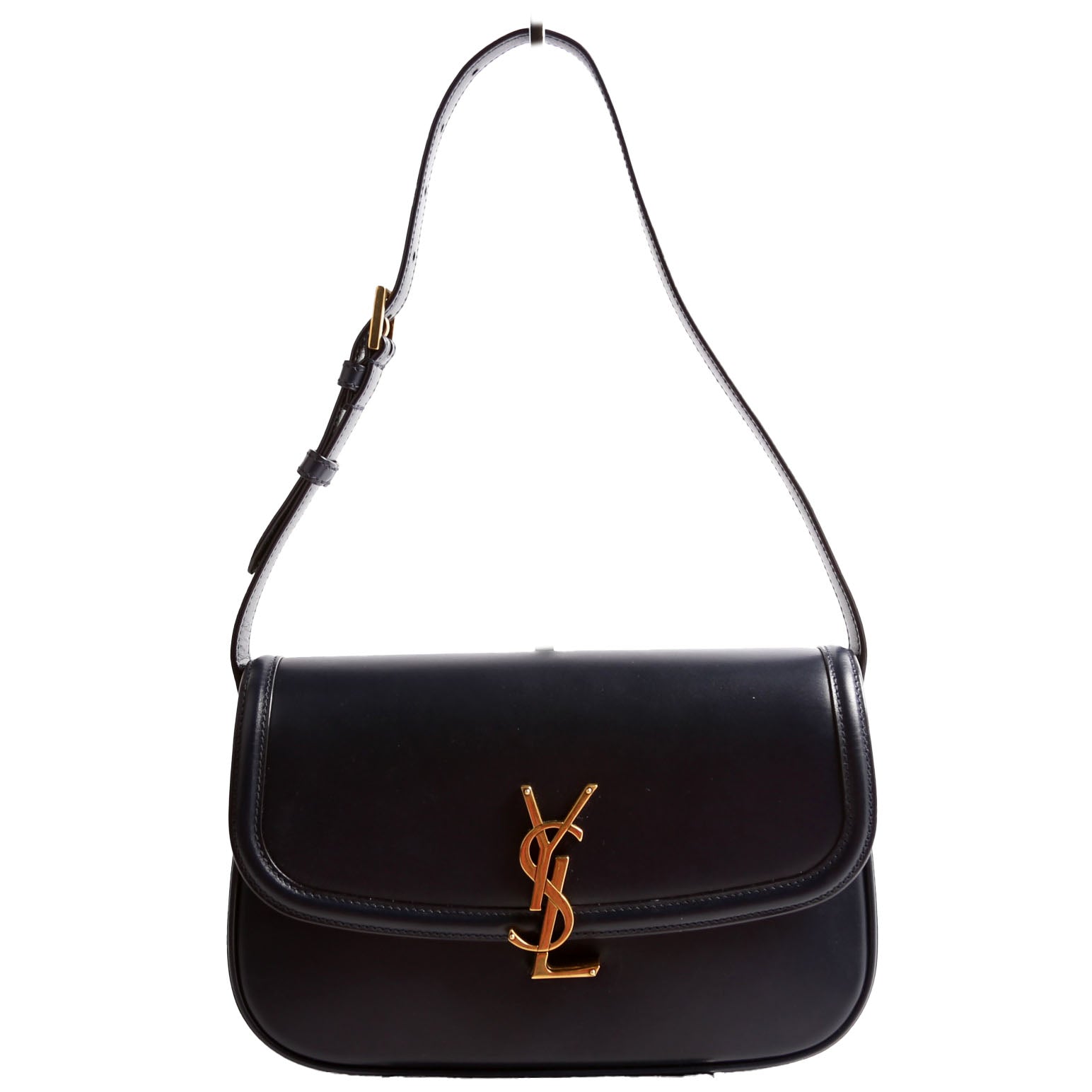 SAINT LAURENT Solferino Small Lambskin 832330 Navy