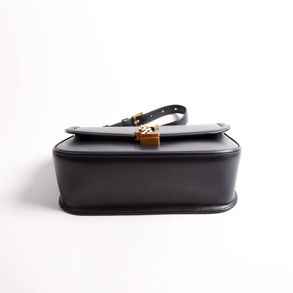 SAINT LAURENT Solferino Small Lambskin 832330 Navy