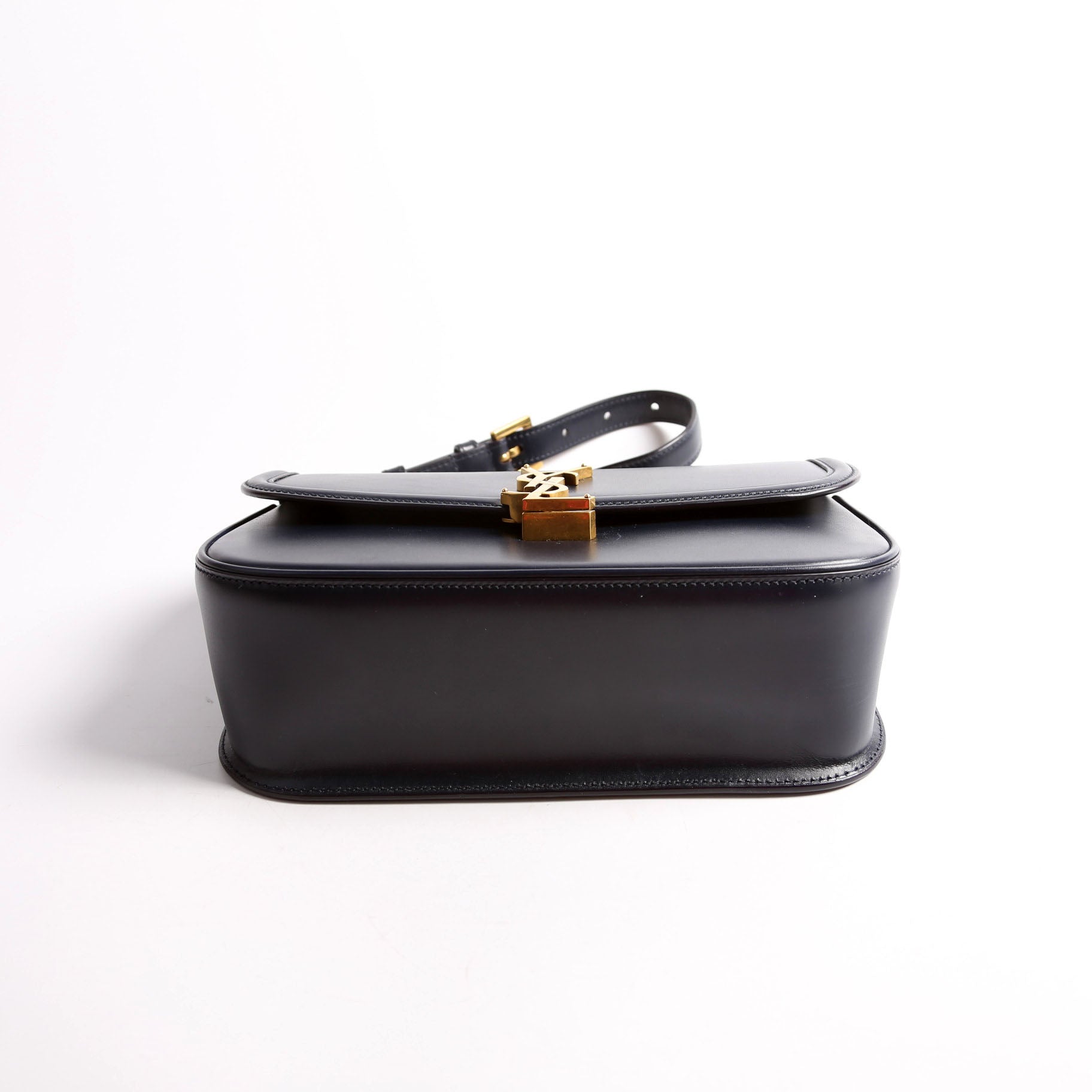 SAINT LAURENT Solferino Small Lambskin 832330 Navy
