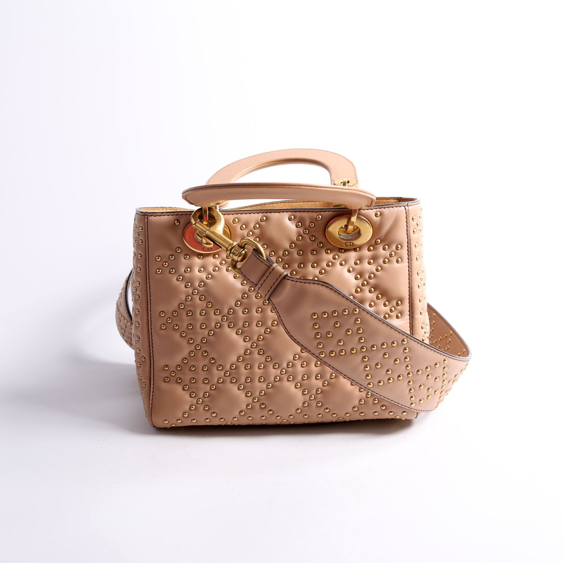 Lady Dior Mini Studded