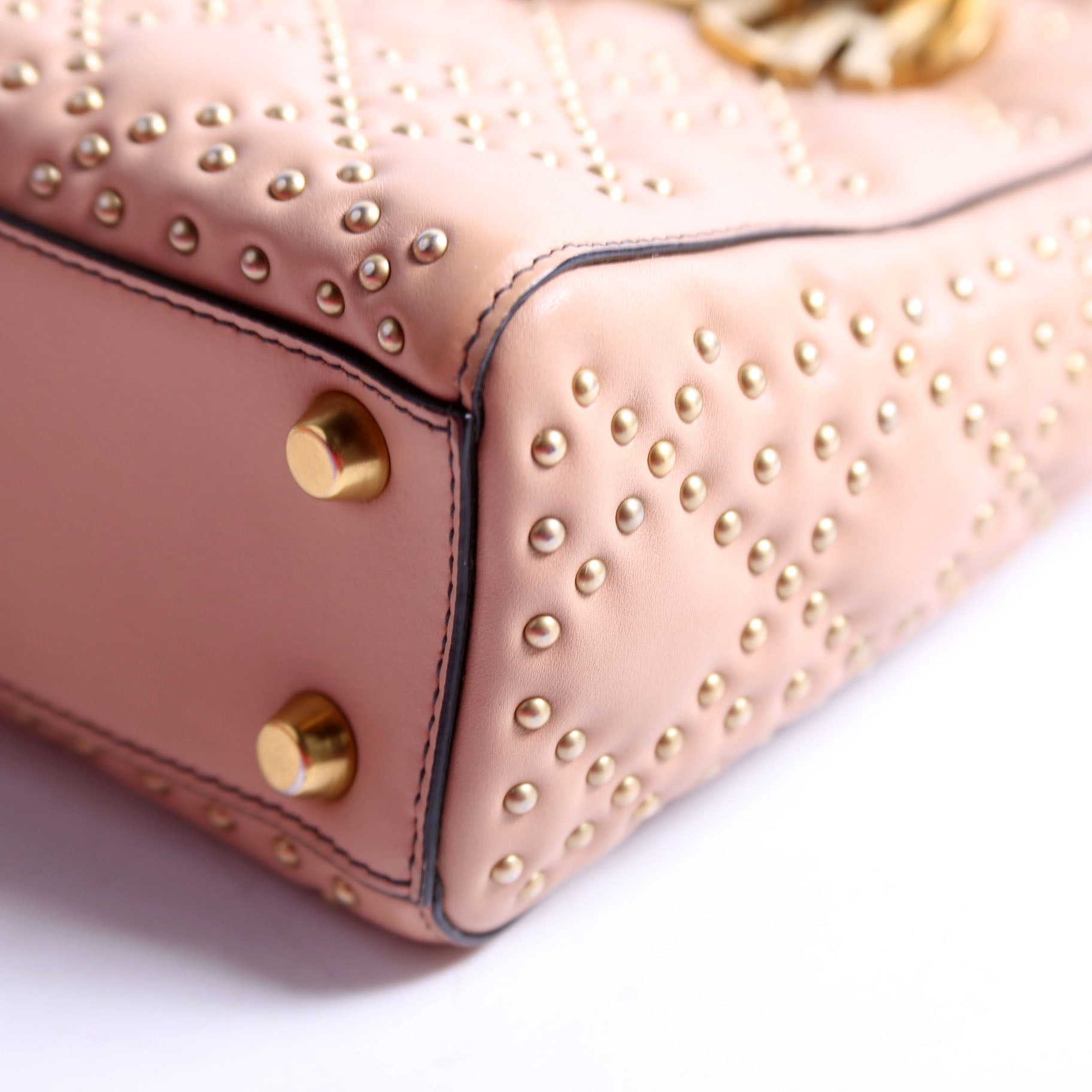 Lady Dior Mini Studded