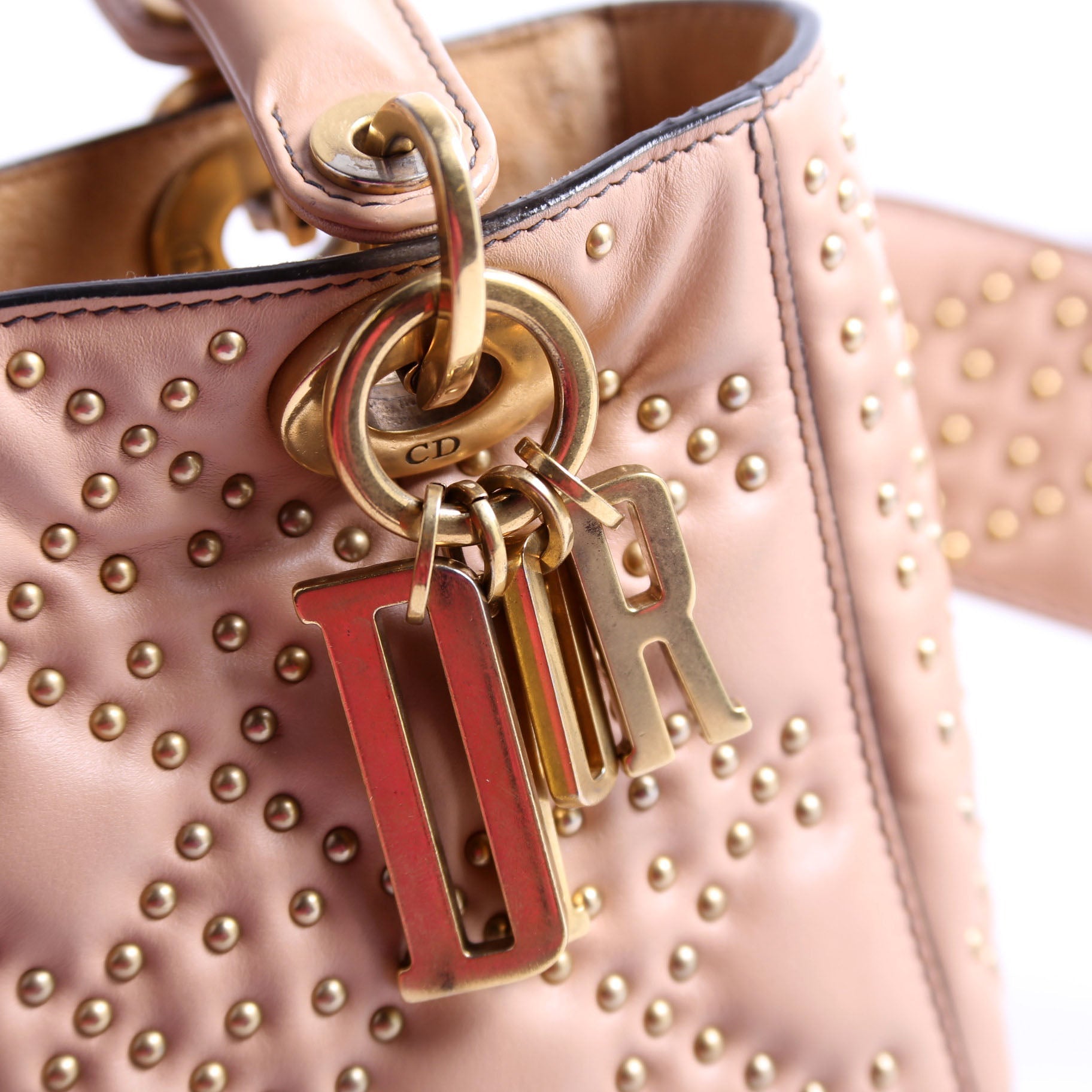 Lady Dior Mini Studded