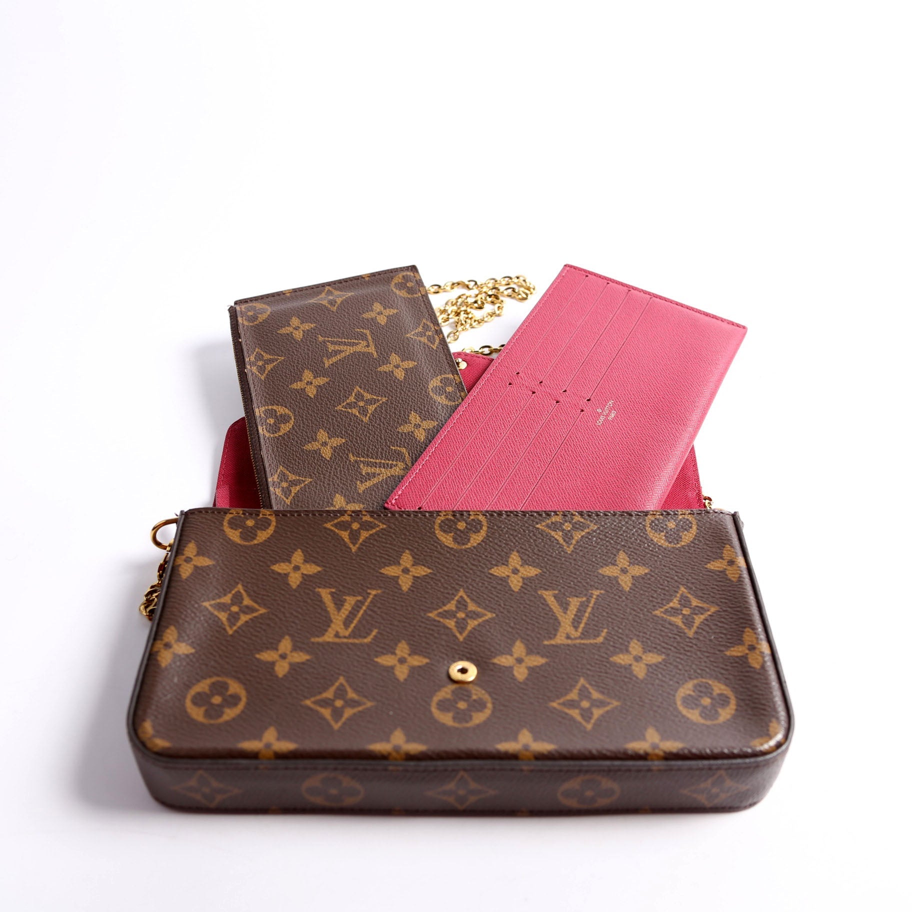 Pochette Felicie Monogram