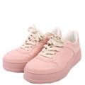 Gucci GG Embossed Leather Sneakers Size 40.5 Pink
