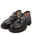Horsebit Lug Sole Loafers Size 41