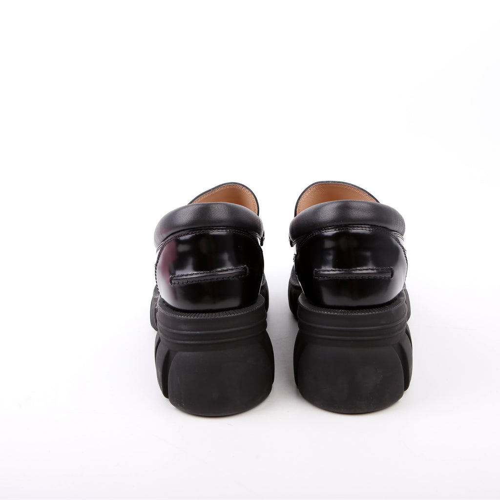 Horsebit Lug Sole Loafers Size 41