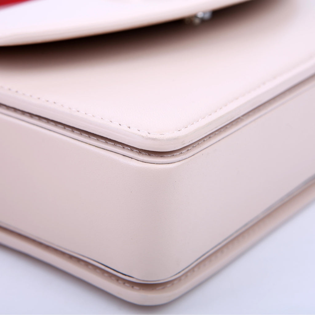 Loubi54 Nappa Small Crossbody Cream
