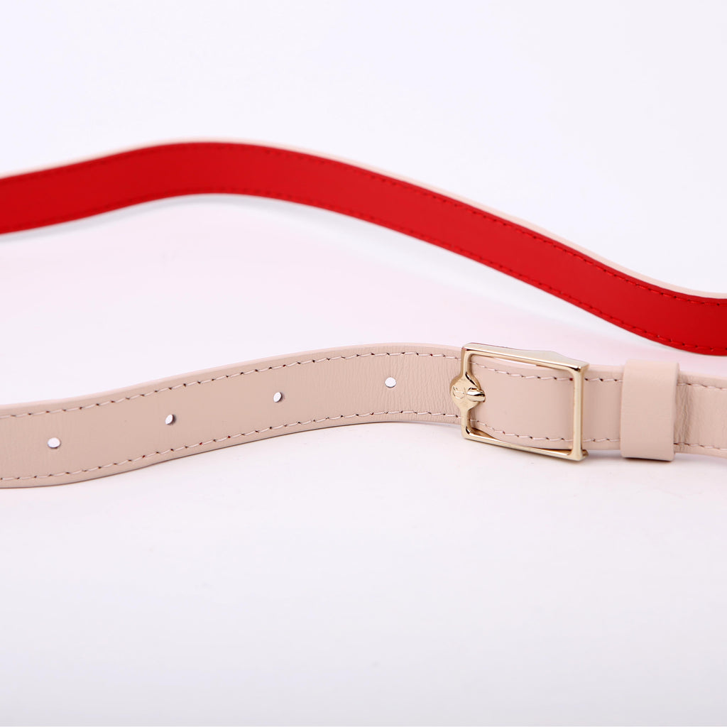 Loubi54 Nappa Small Crossbody Cream