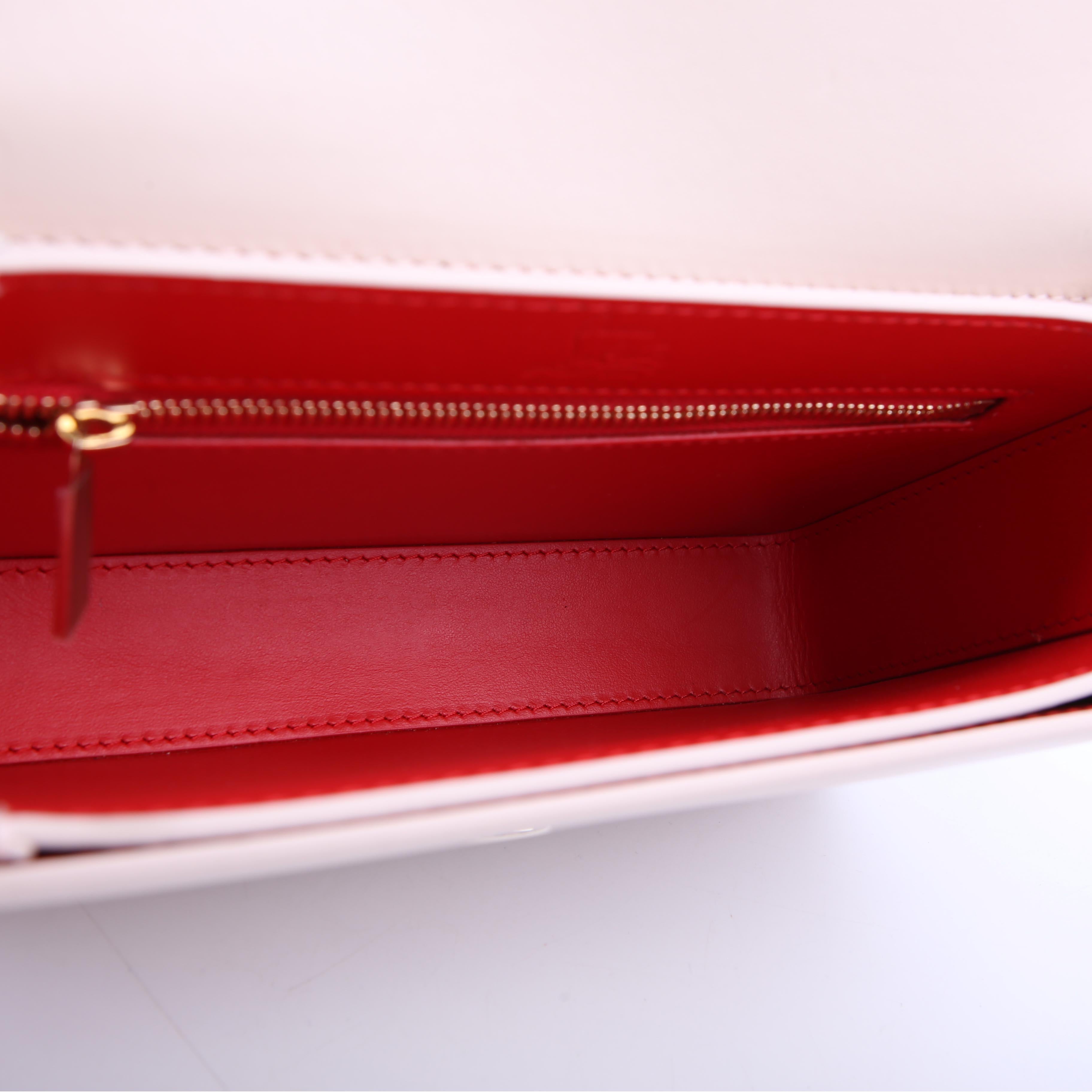 Loubi54 Nappa Small Crossbody Cream