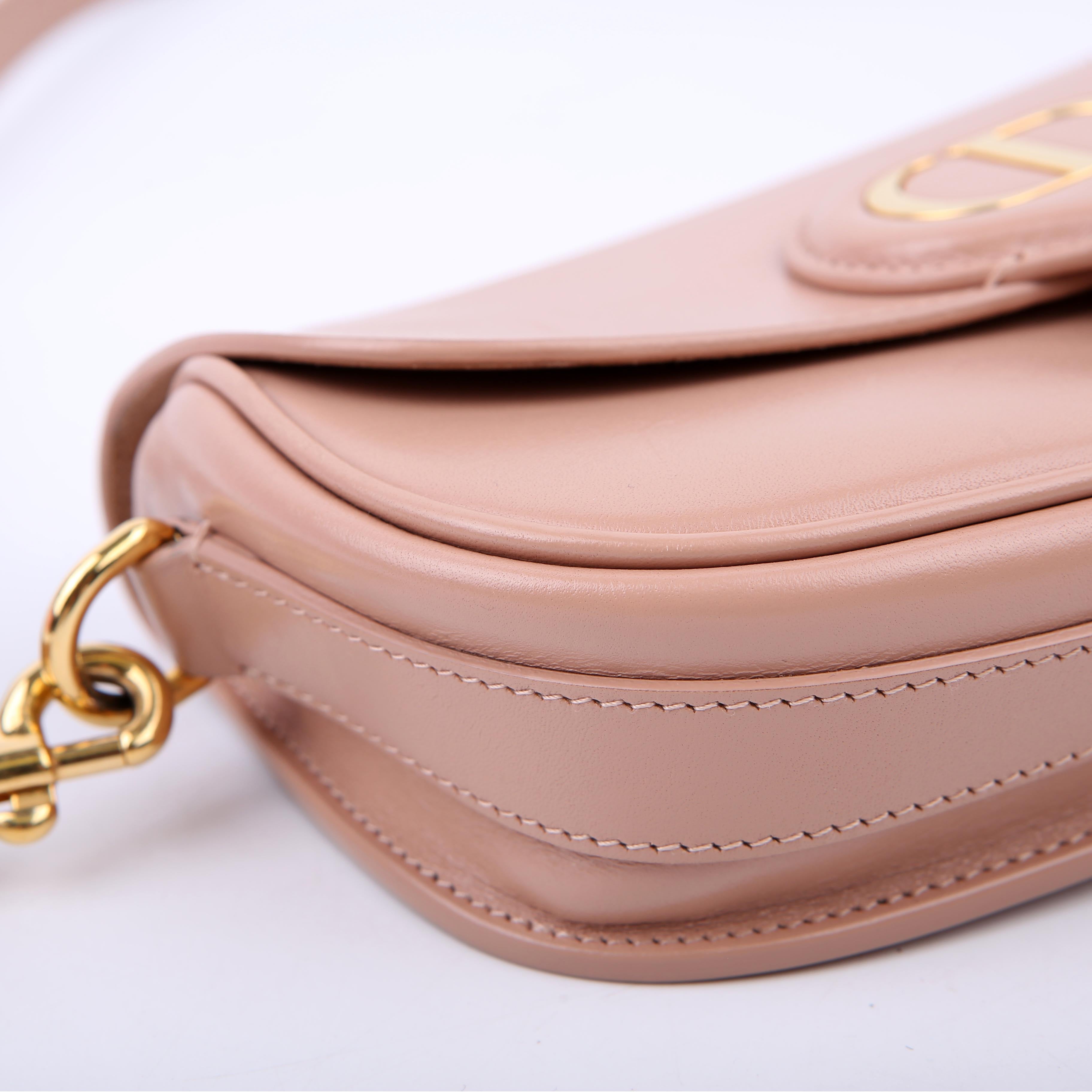 Dior Bobby Bag East-West Calfskin Nude