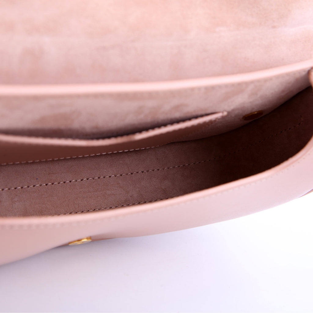 Dior Bobby Bag East-West Calfskin Nude