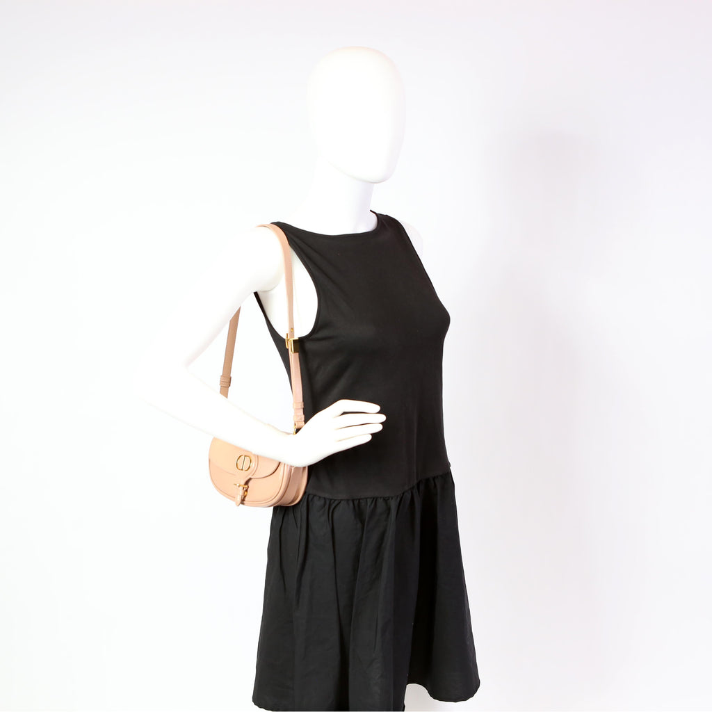 Dior Bobby Bag East-West Calfskin Nude