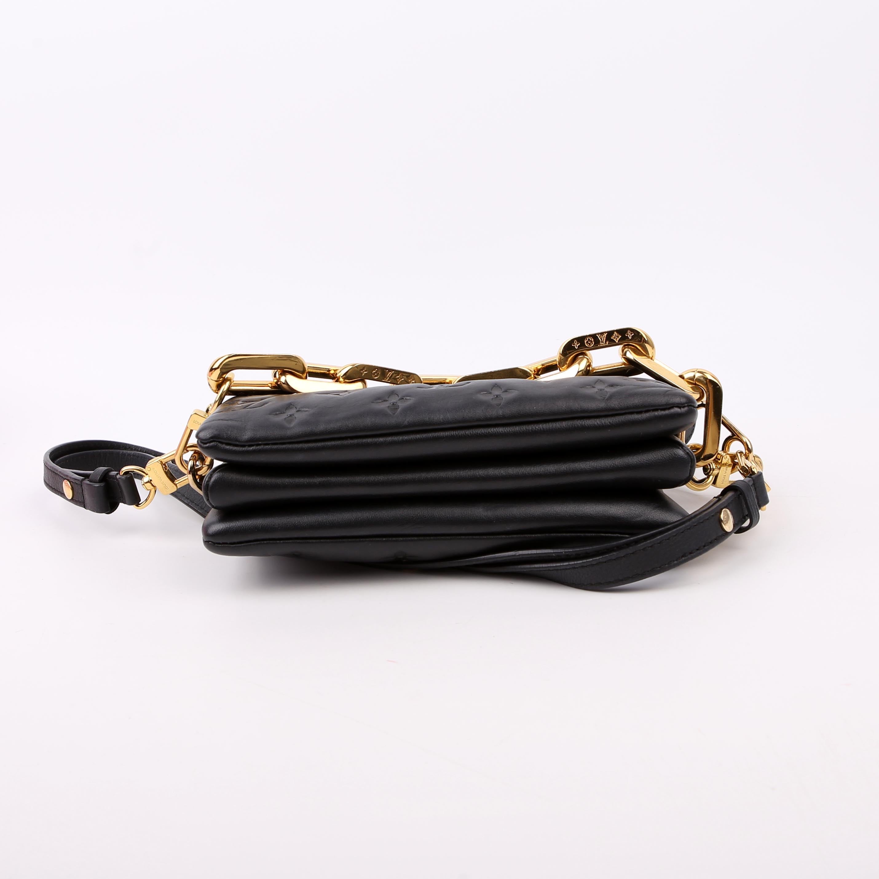 Cossin BB Lambskin Black/Gold