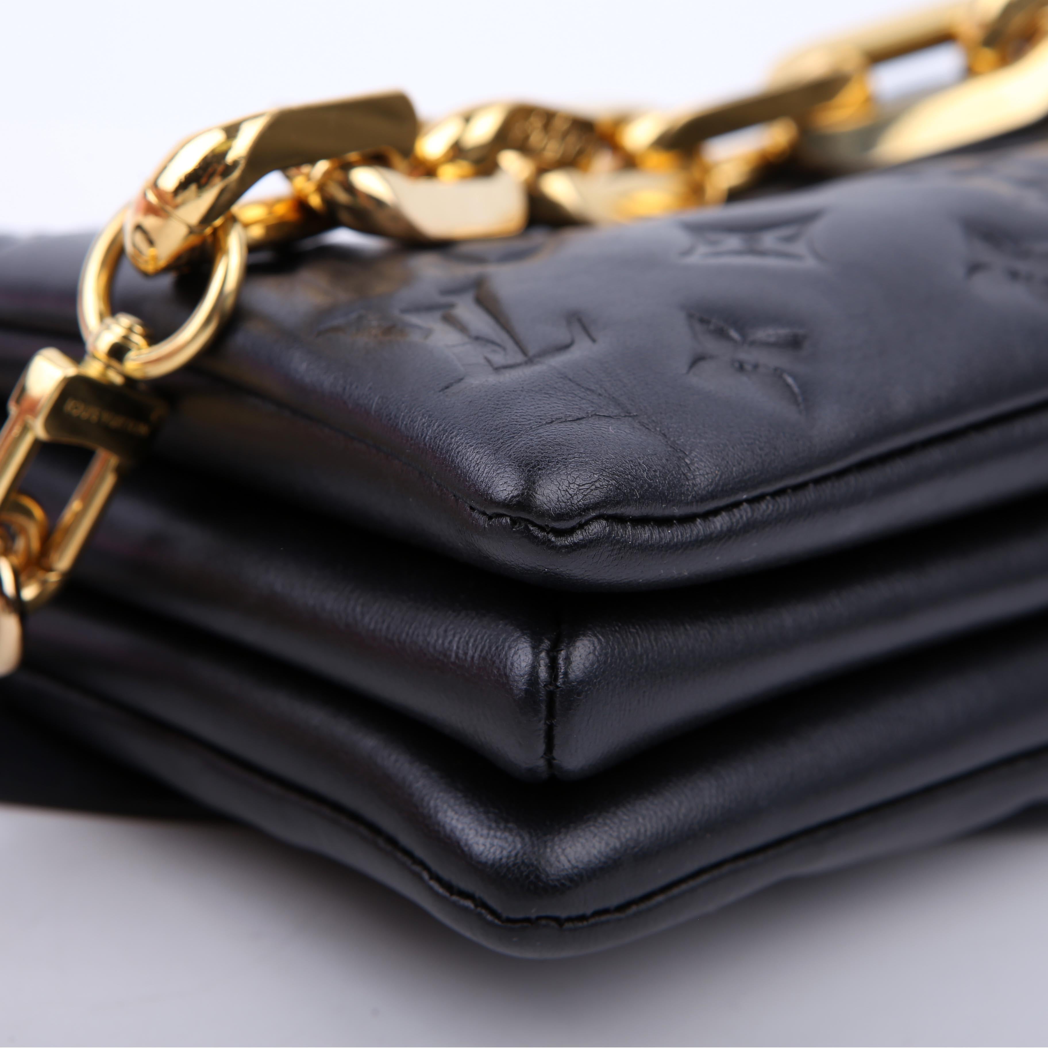 Cossin BB Lambskin Black/Gold