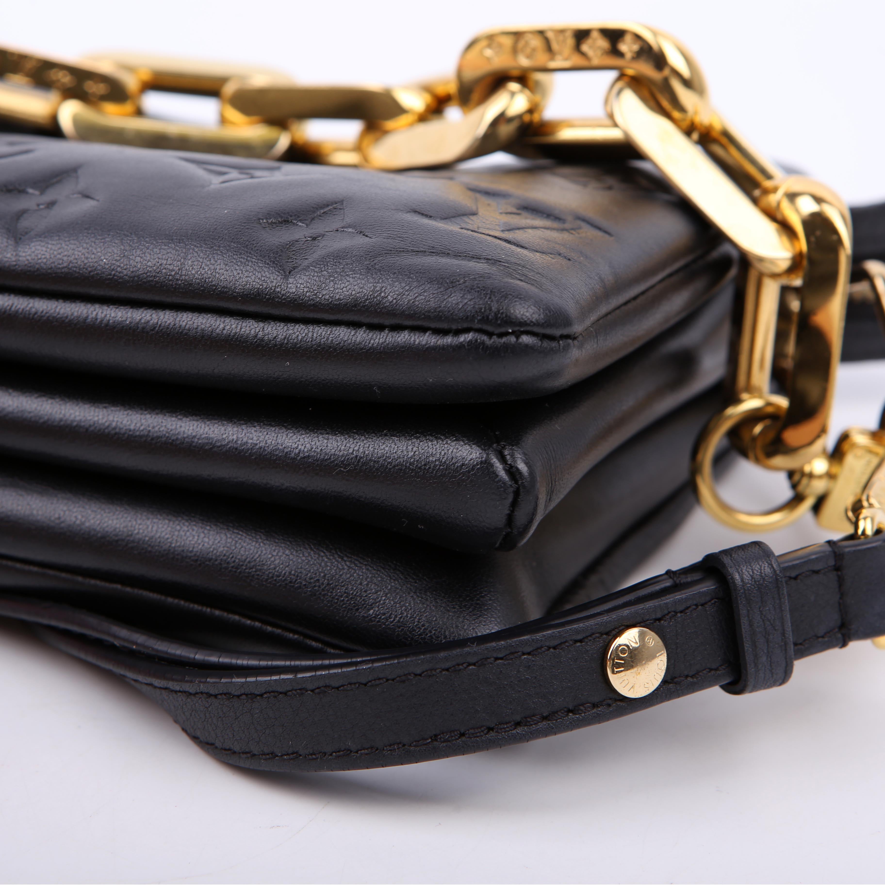 Cossin BB Lambskin Black/Gold