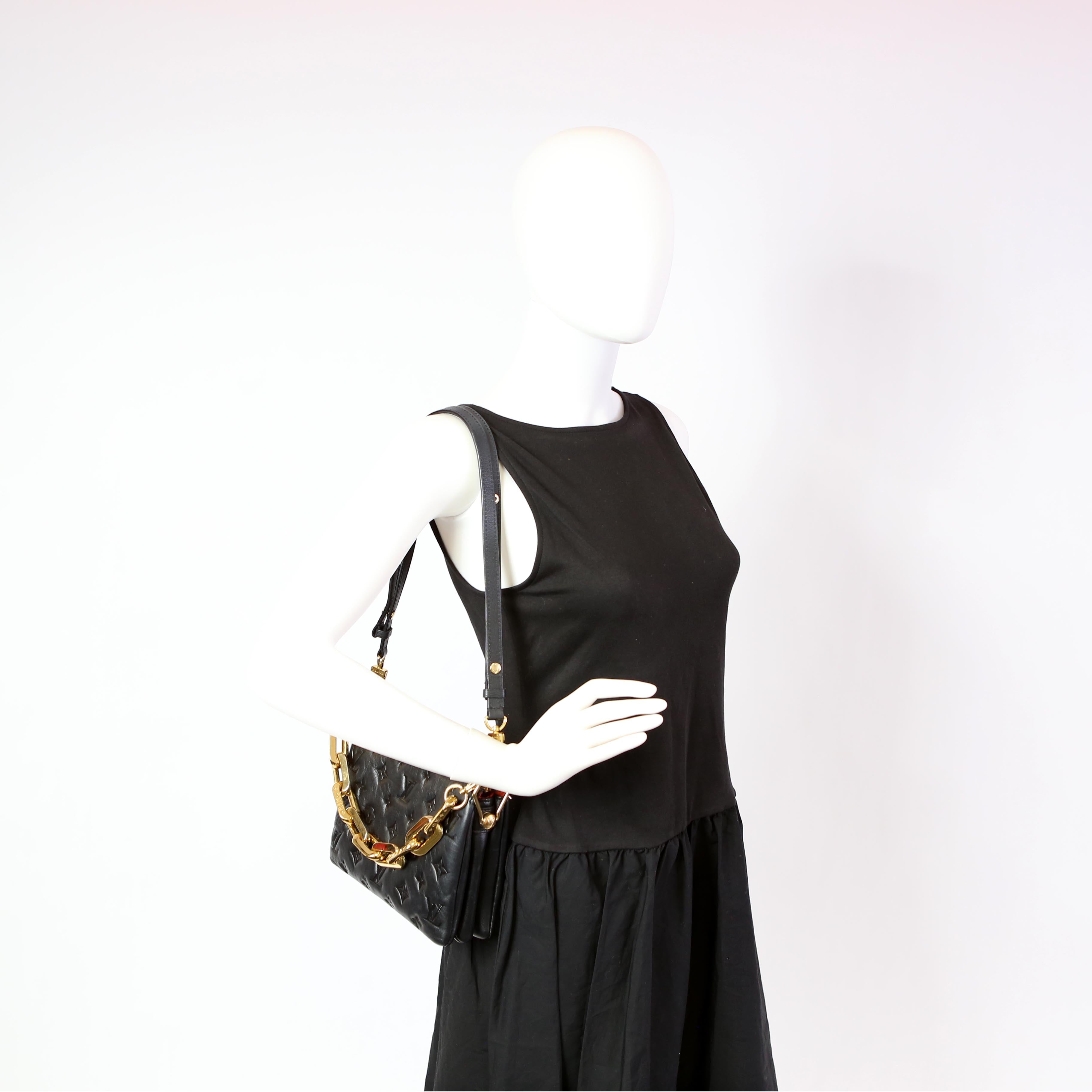 Cossin BB Lambskin Black/Gold