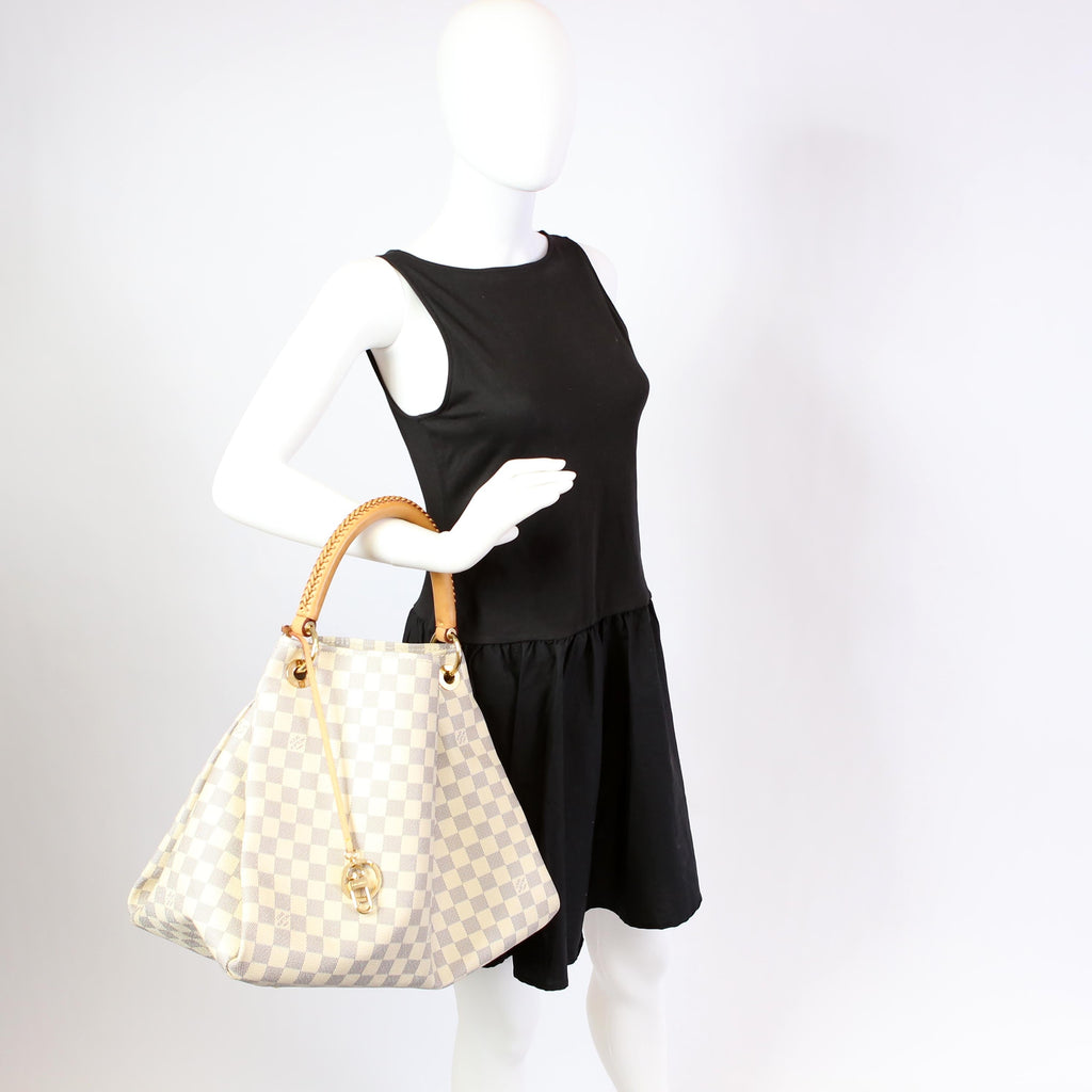 Artsy MM Damier Azur