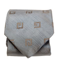 Gucci Silk Tie Grey