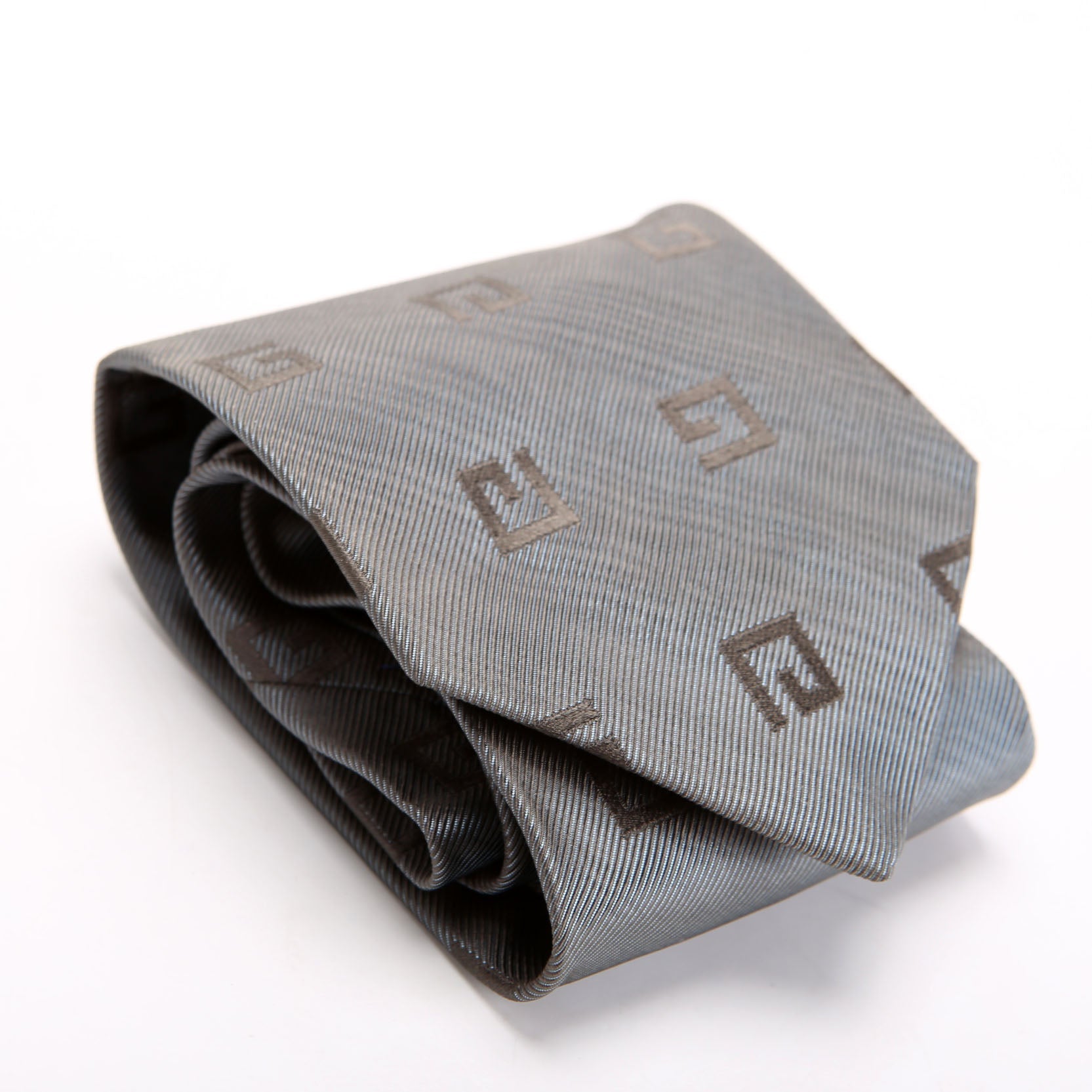Gucci Silk Tie Grey