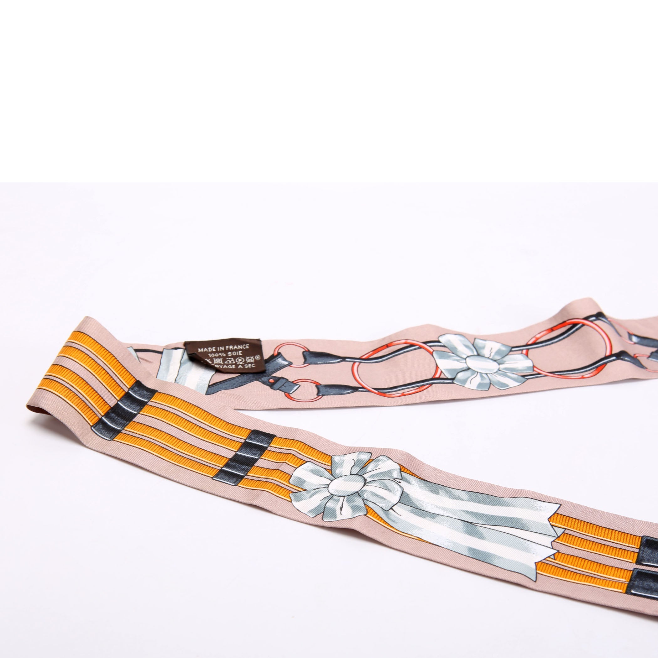 Jumping Twilly Silk Scarf Multicolor