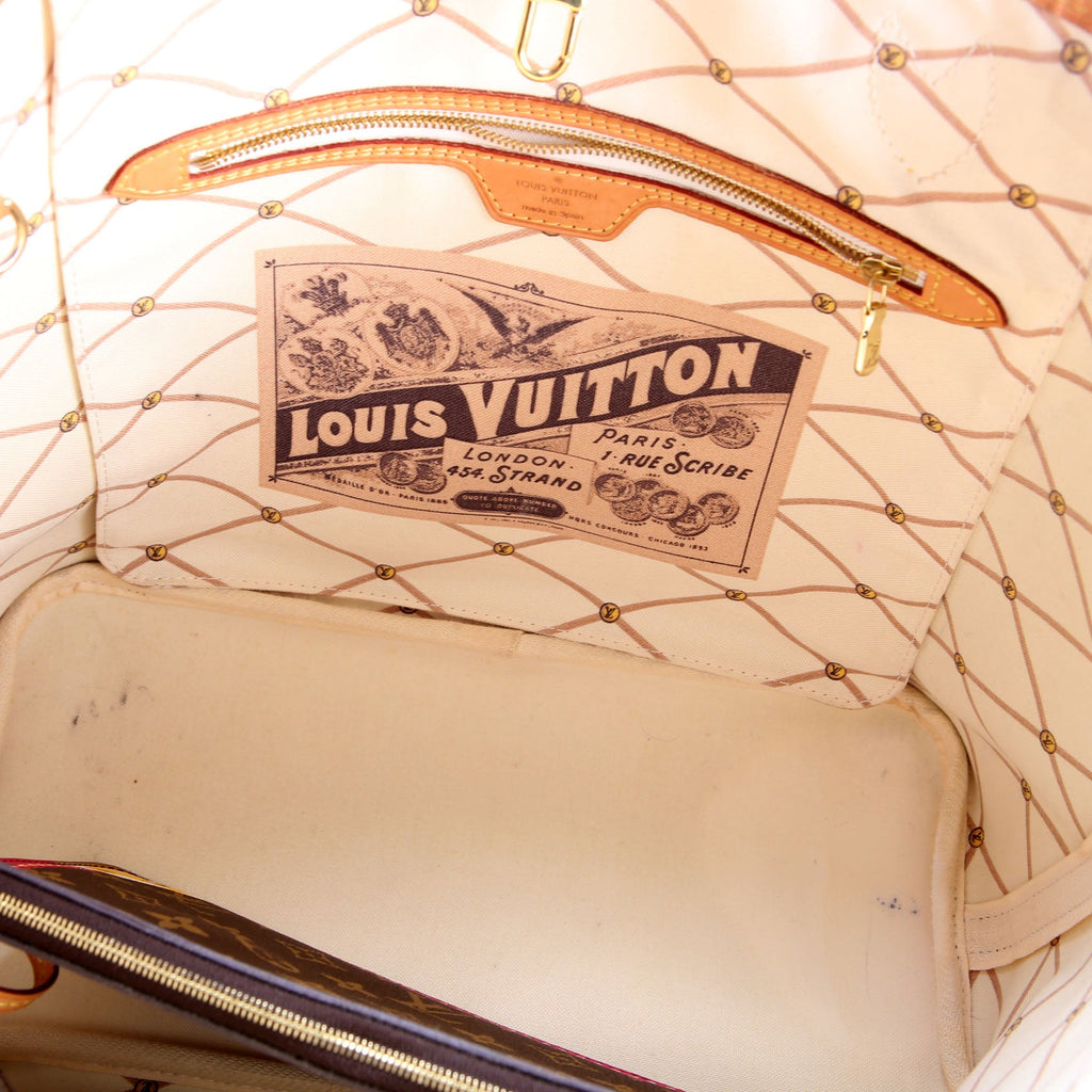 Neverfull With Wallet MM Summer Trunks Monogram