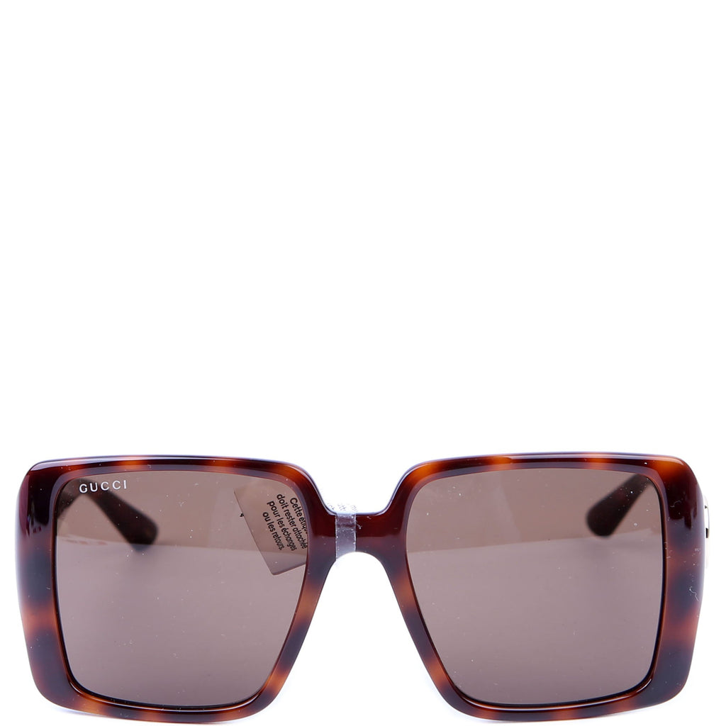 GG1692S Oversized Square Sunglasses Brown