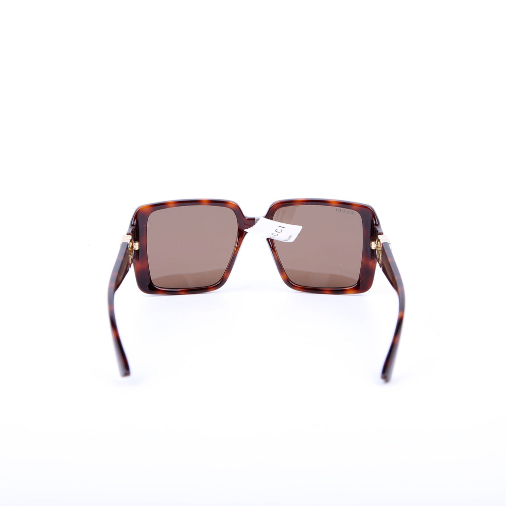 GG1692S Oversized Square Sunglasses Brown